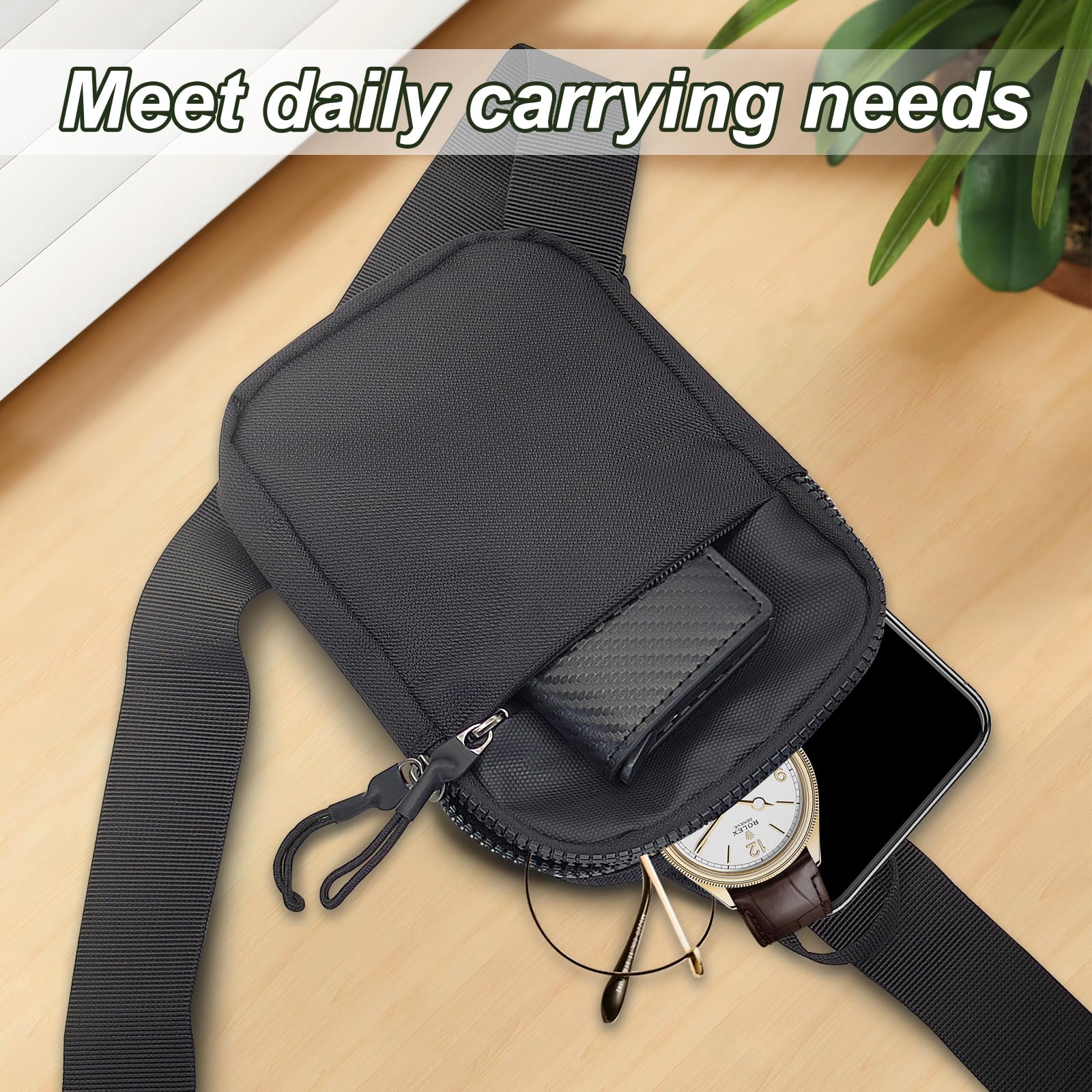 adistylinno-crossbody-bag-sac-bandouli-re-noir-antivol-tanche image 4