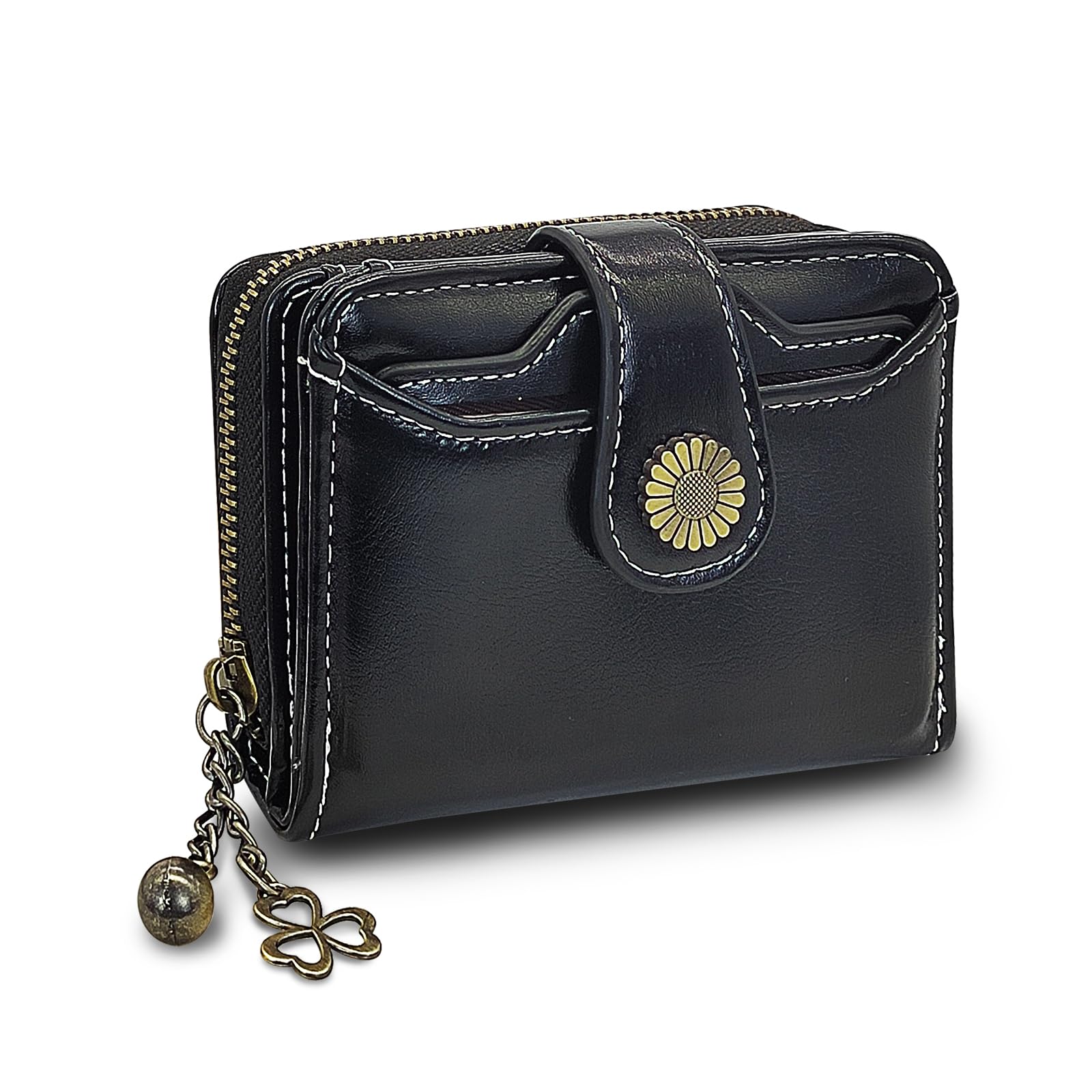 adistylinno-women-s-wallet-portefeuille-femme-noir-rfid-12-cm image 1