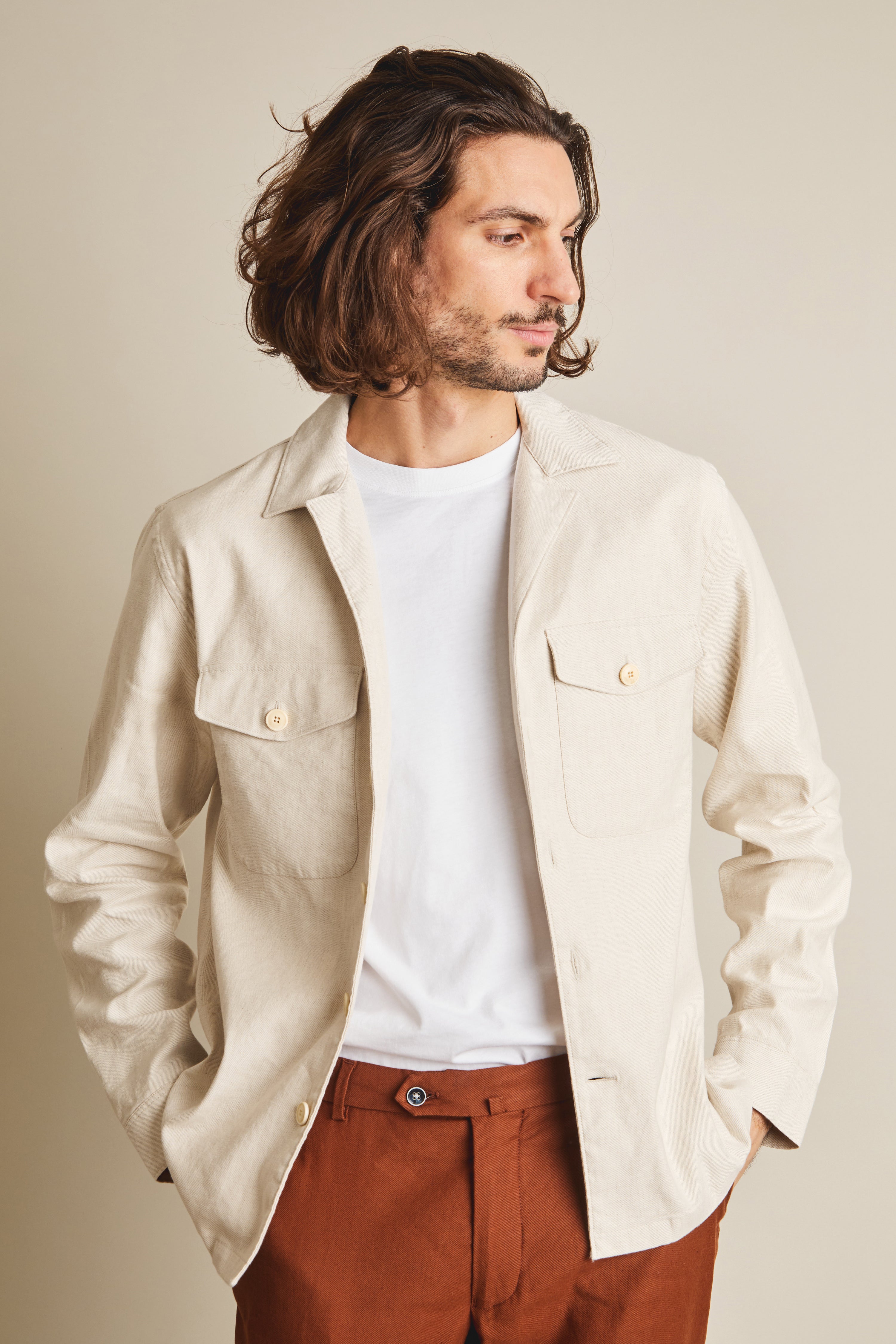 le-pantalon-overshirts-homme-surchemise-coton-lin-cru image 4