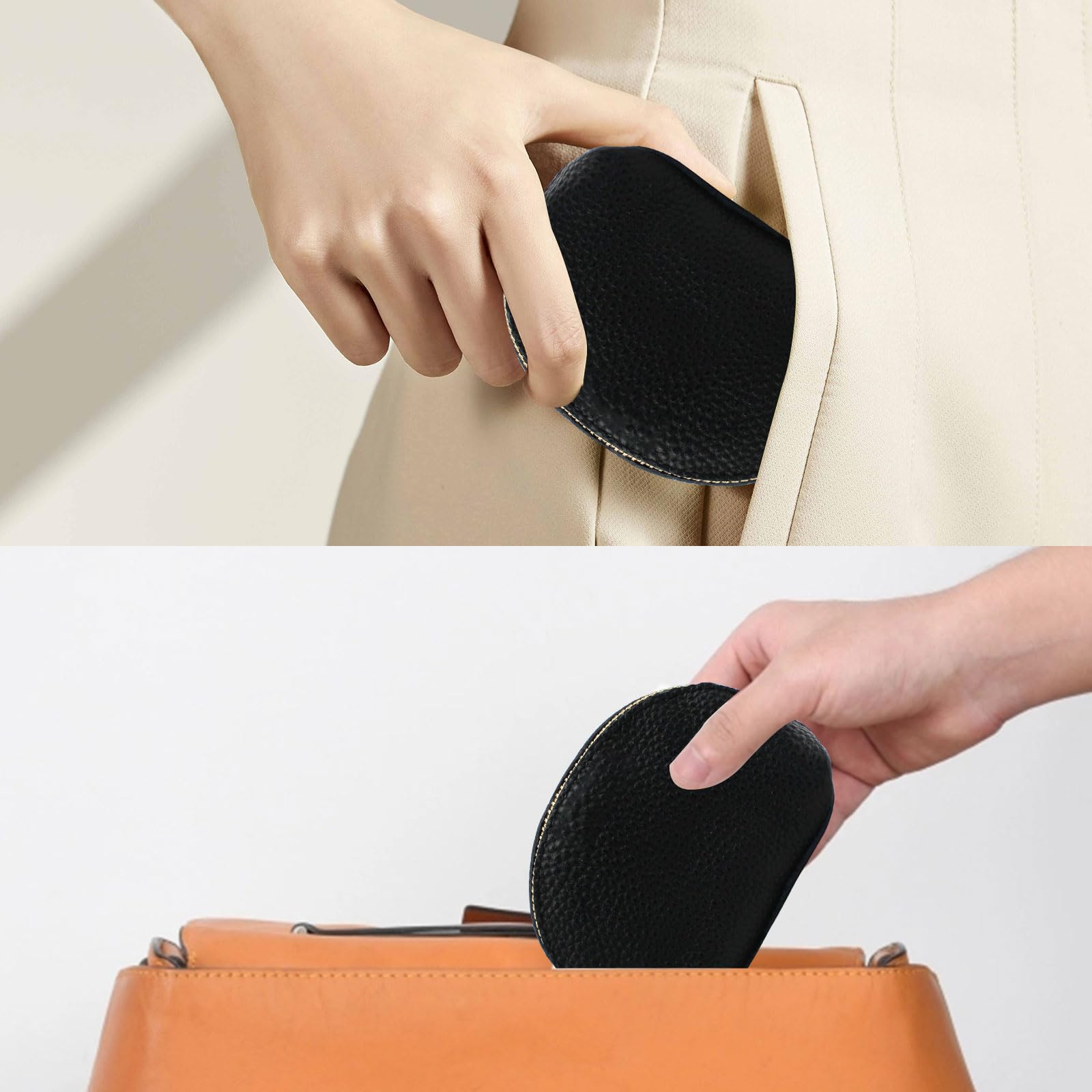adistylinno-women-s-wallet-porte-monnaie-noir-demi-rond-zip image 4
