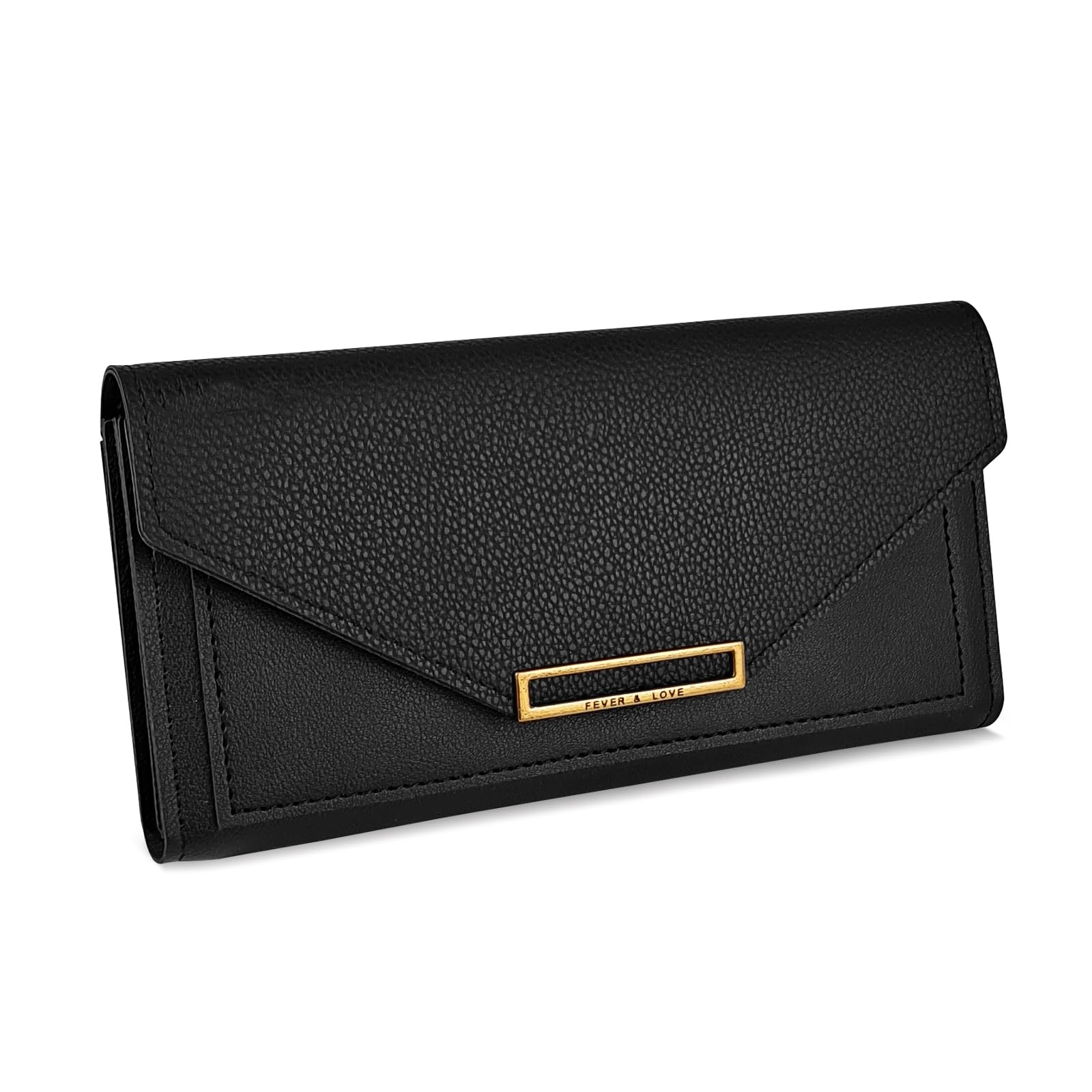 adistylinno-women-s-wallet-portefeuille-femme-cuir-noir-19-cm image 1