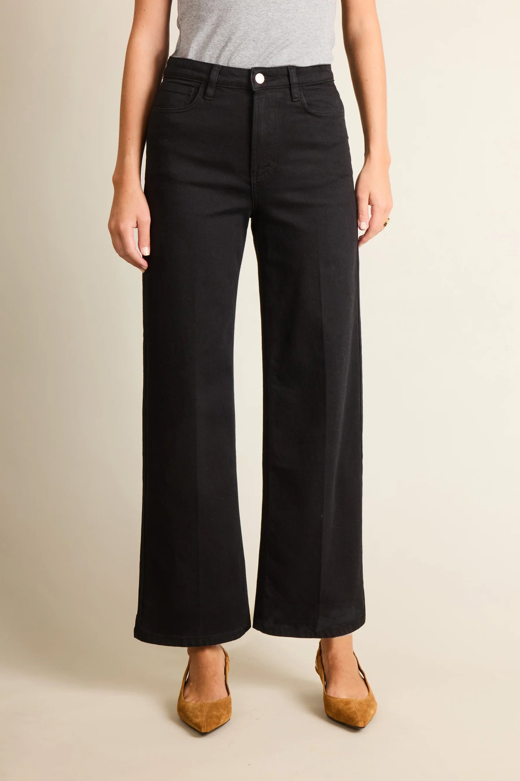 le-pantalon-flare-fm-lpwd-26-jean-noir-coton-stretch image 8