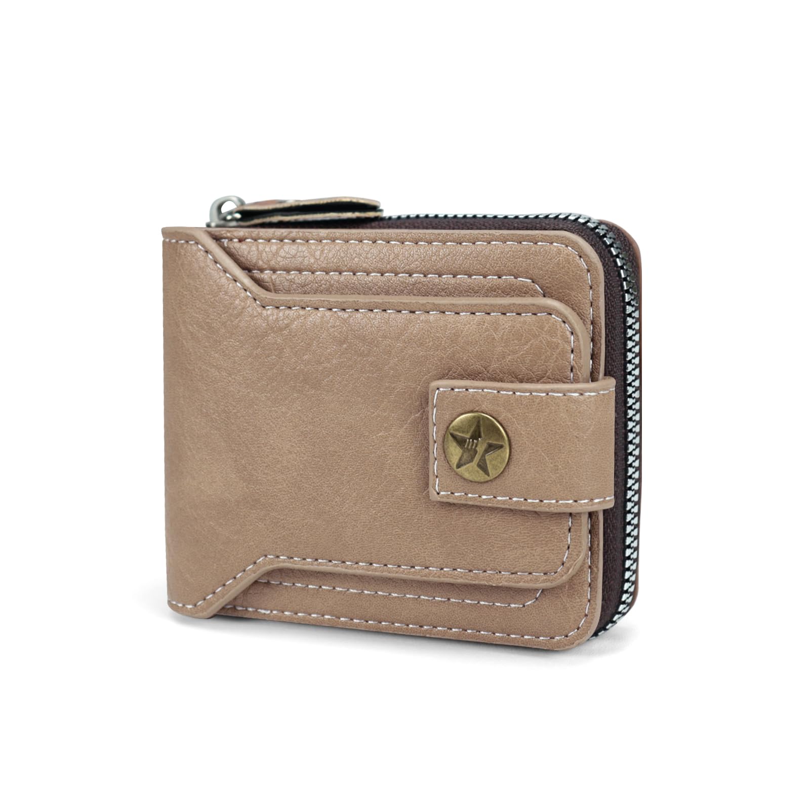 adistylinno-men-s-wallet-portefeuille-homme-noir-vintage-zip image 8