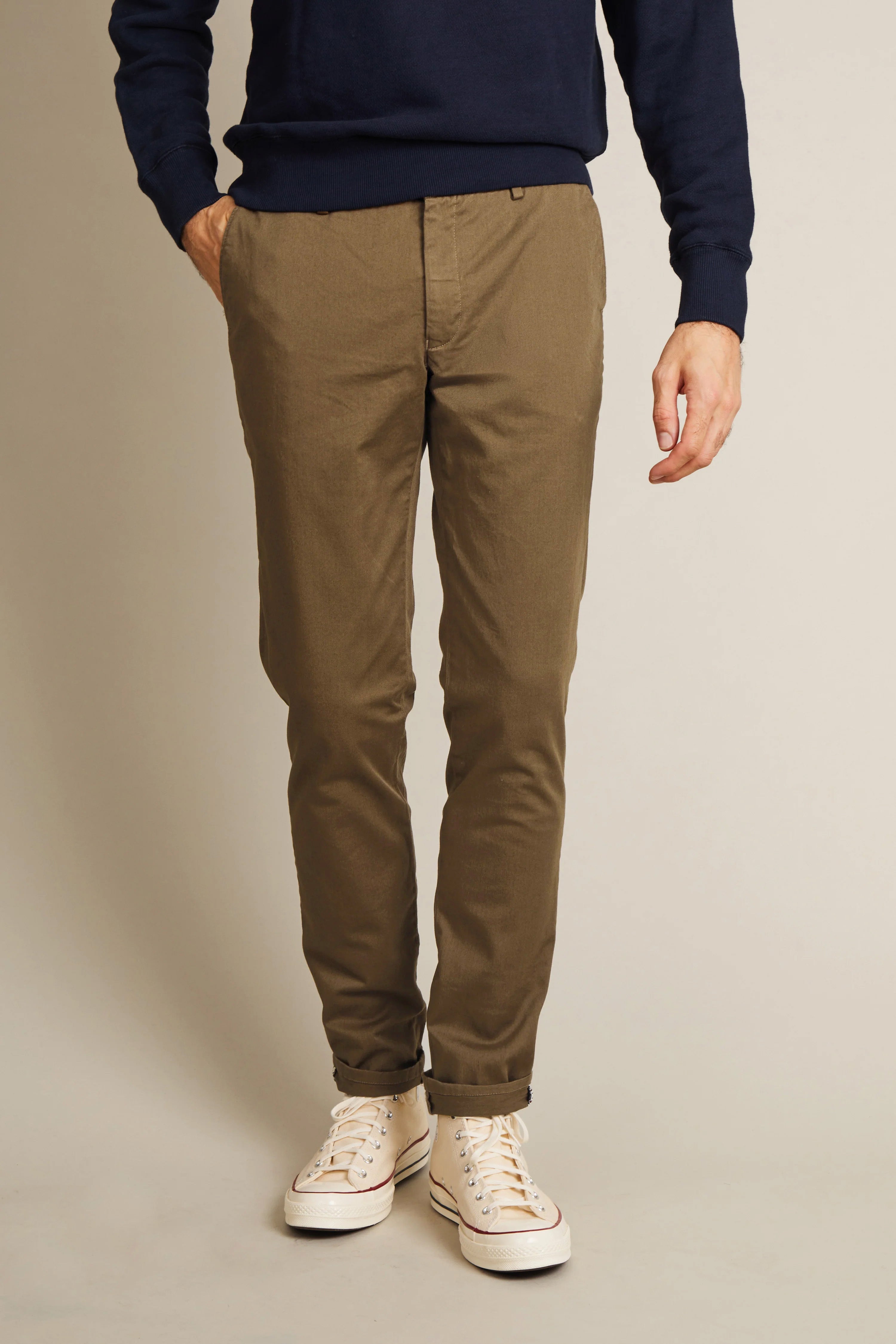 le-pantalon-chino-easy-pantalon-chino-tabac-semi-slim-taille-42 image 3