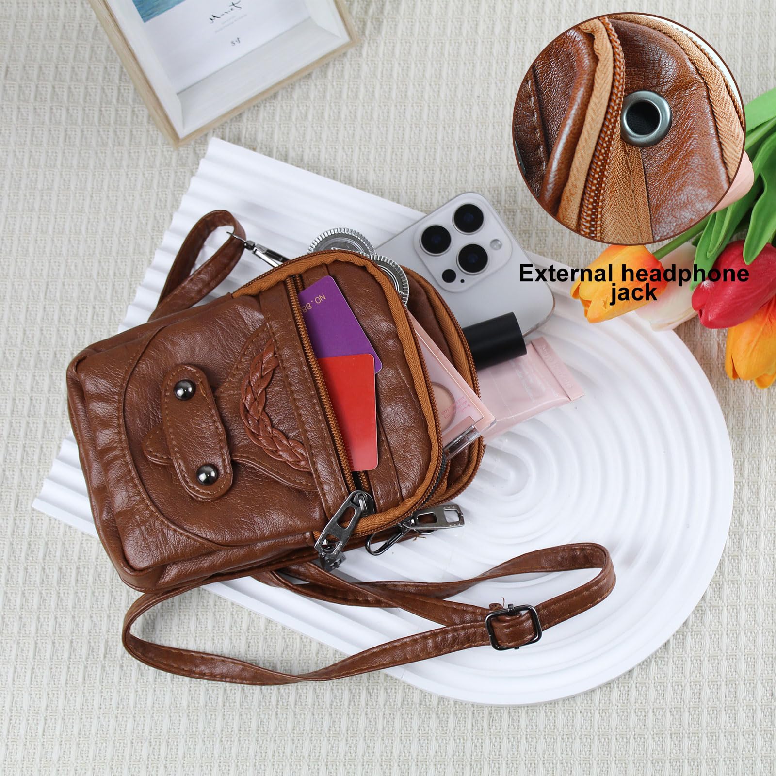 adistylinno-crossbody-bag-sac-bandouli-re-marron-cuir-souple image 4