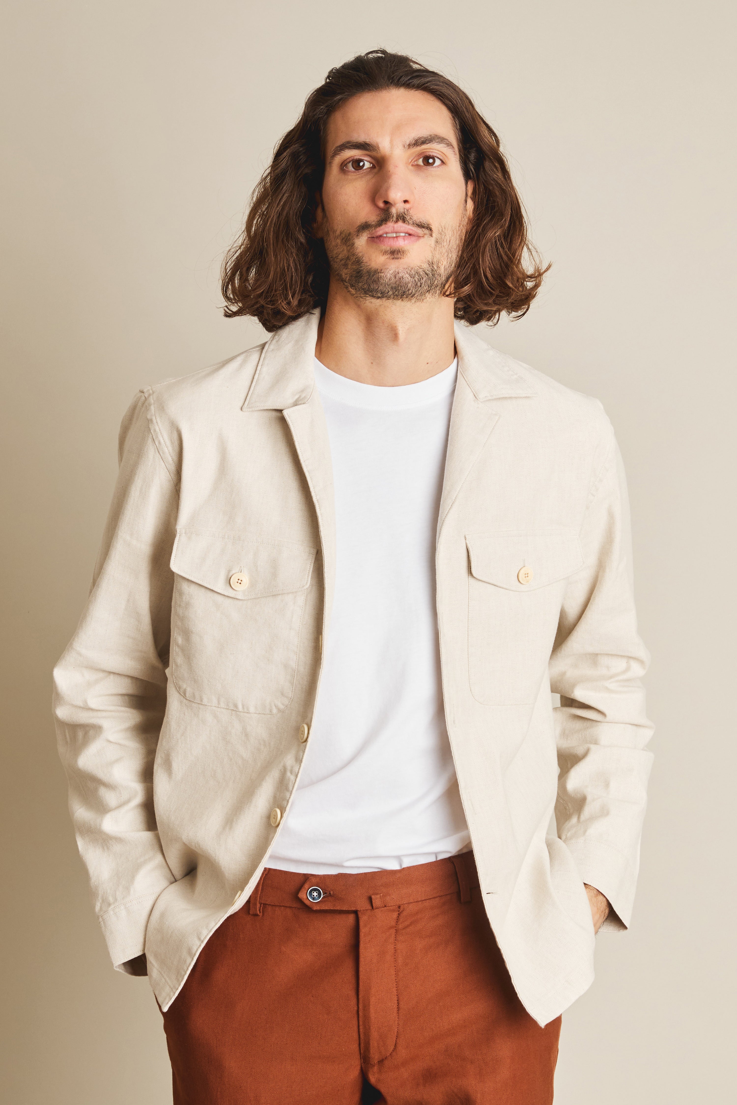le-pantalon-overshirts-homme-surchemise-coton-lin-cru image 6