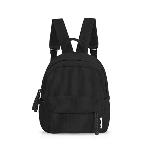 adistylinno-backpack-petit-sac-dos-femme-velours-noir image 8