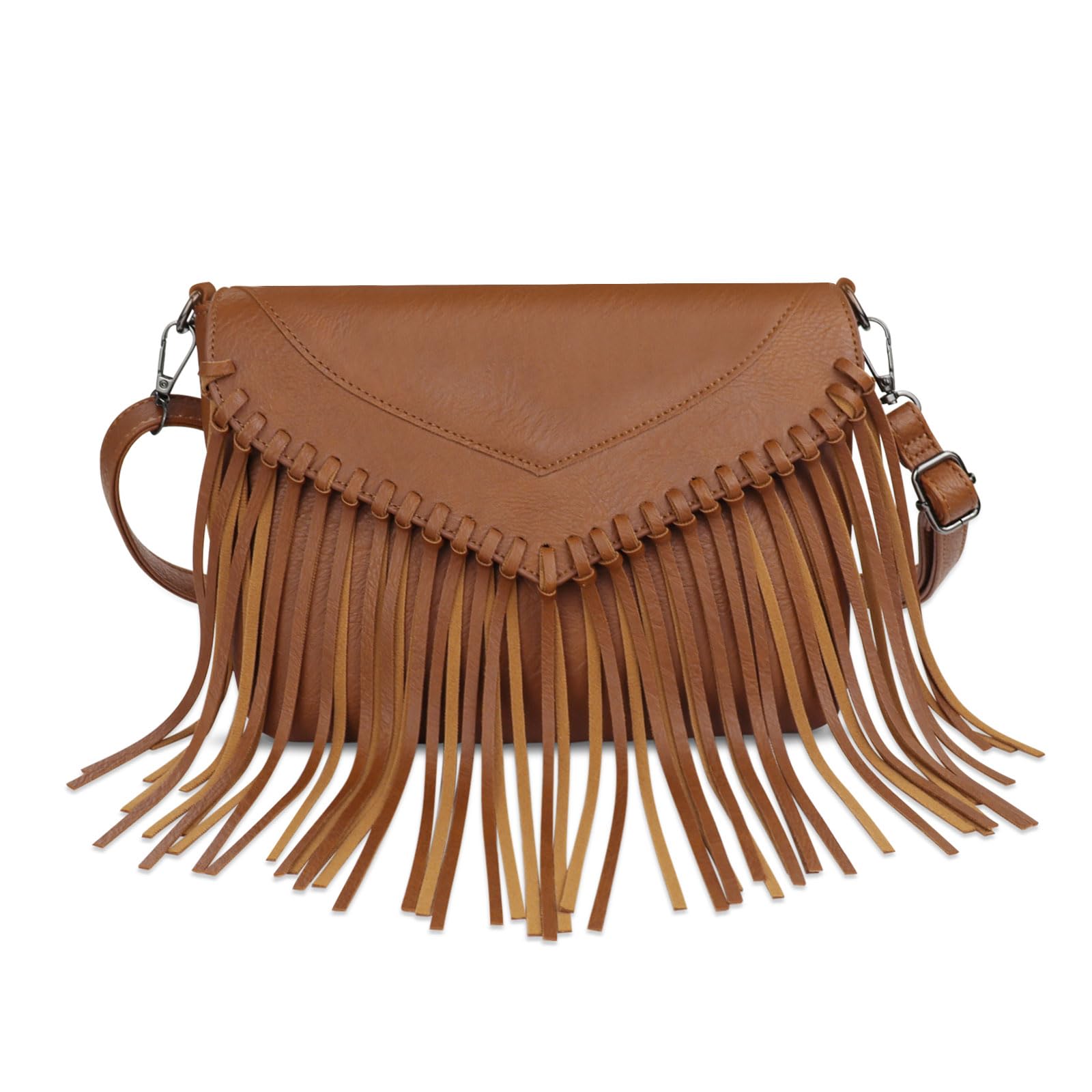 adistylinno-crossbody-bag-sac-bandouli-re-noir-franges-cuir-pu image 7