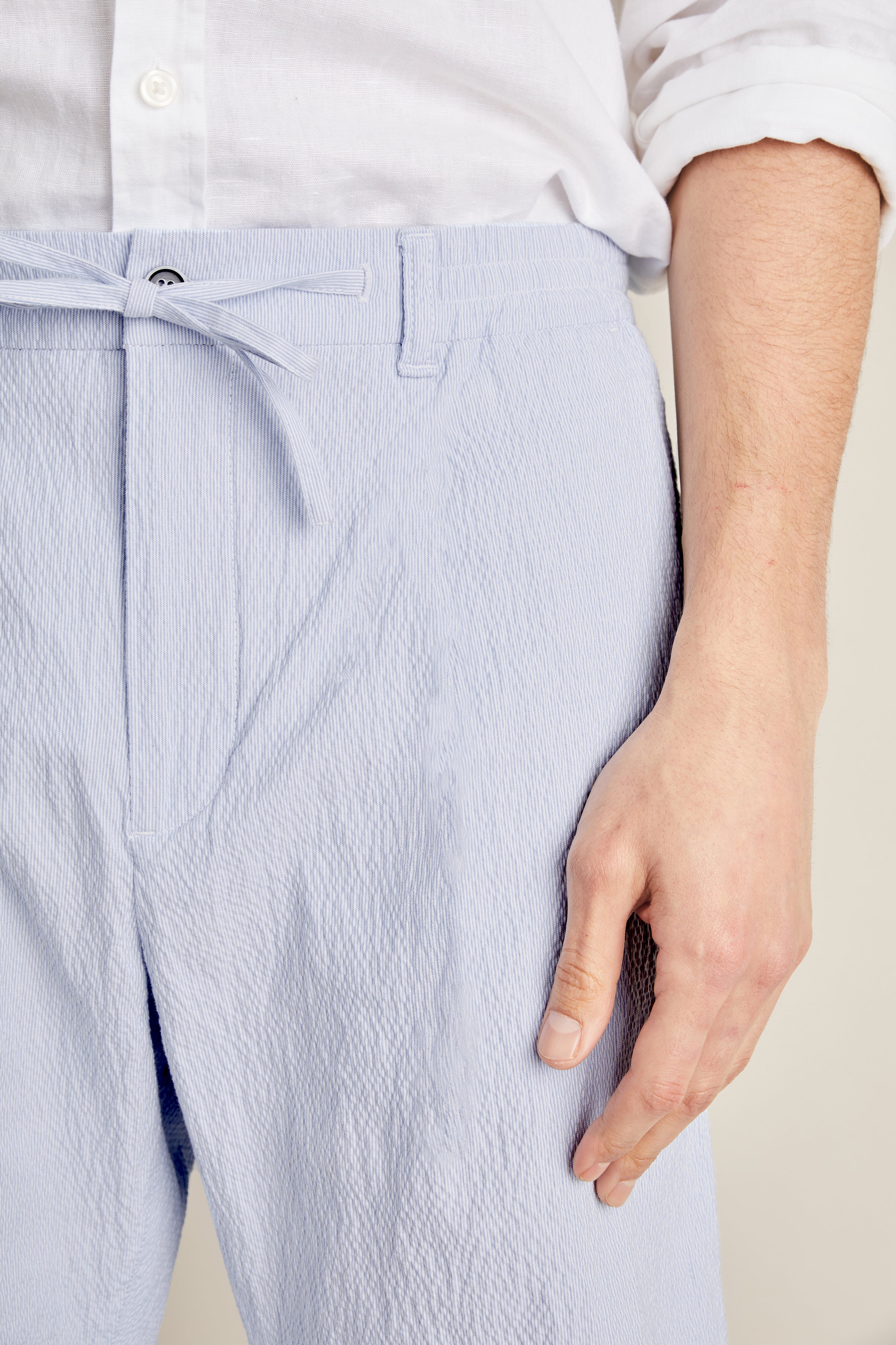 le-pantalon-bermudas-homme-fm-lpbse-2-bermuda-bleu-seersucker image 4