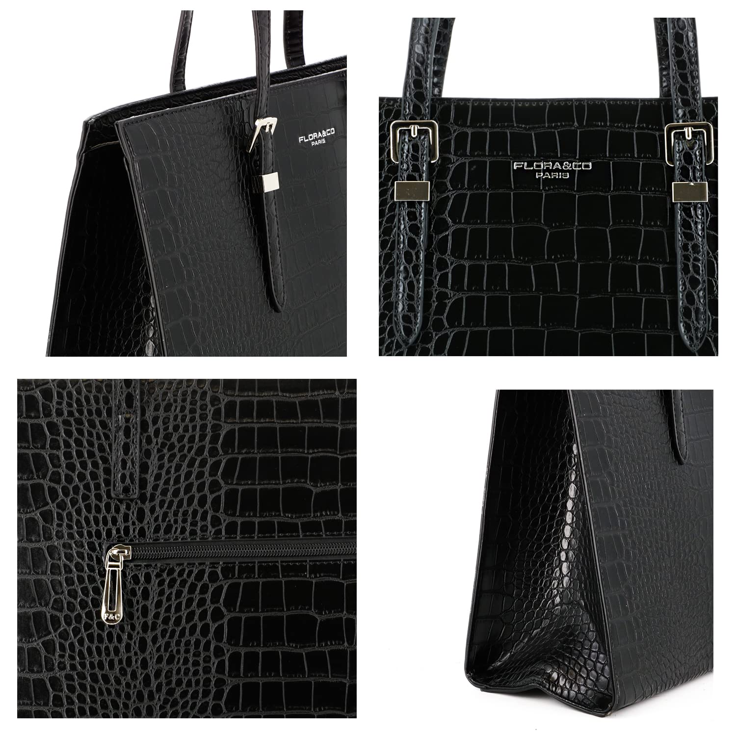 flora-co-cabas-sac-cabas-femme-croco-grande-capacit-a4 image 5