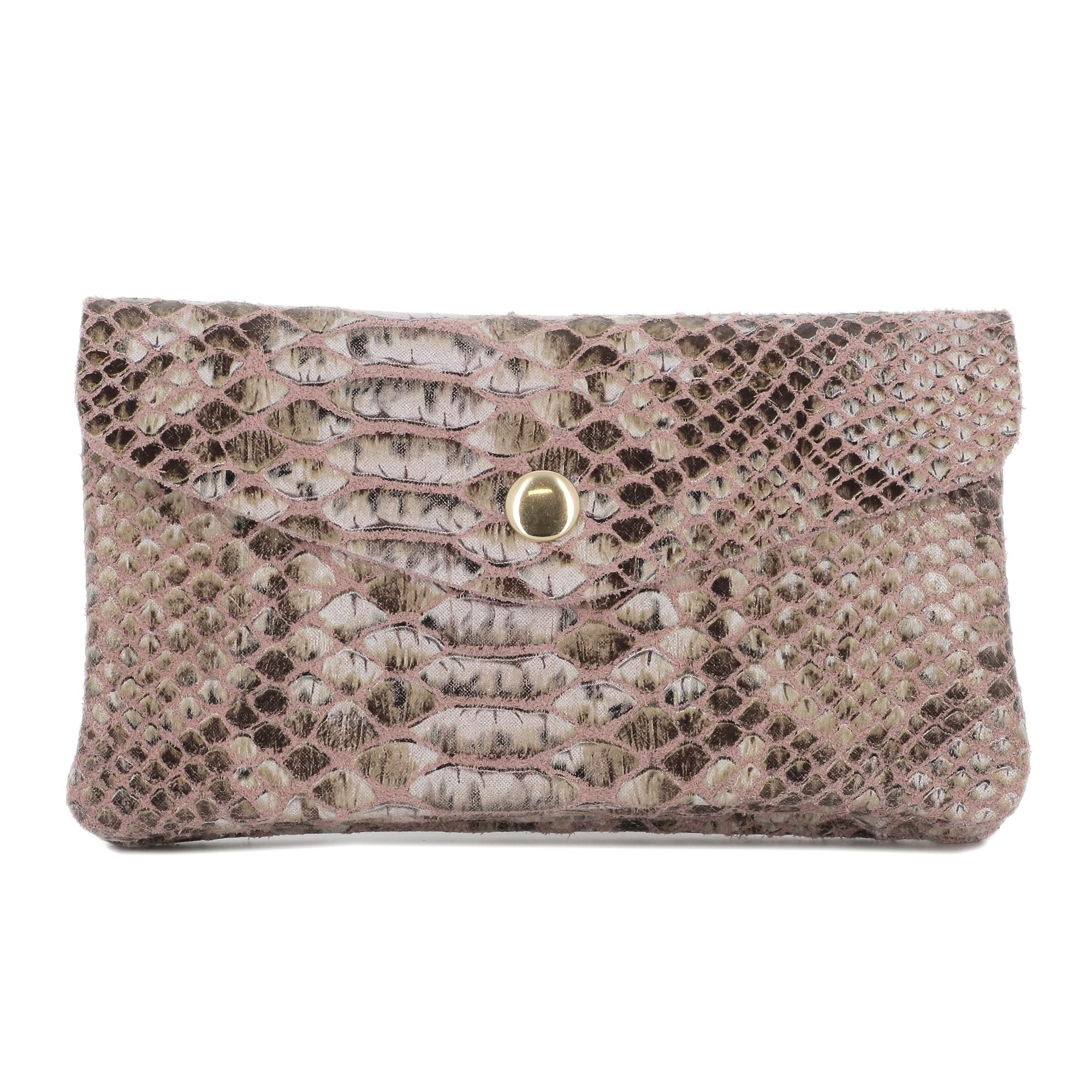 double-tree-porte-monnaie-cuir-python-bleu image 8