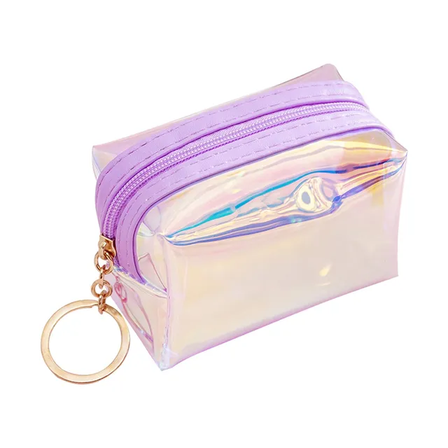 adistylinno-change-purse-porte-monnaie-lilas-transparent image 1