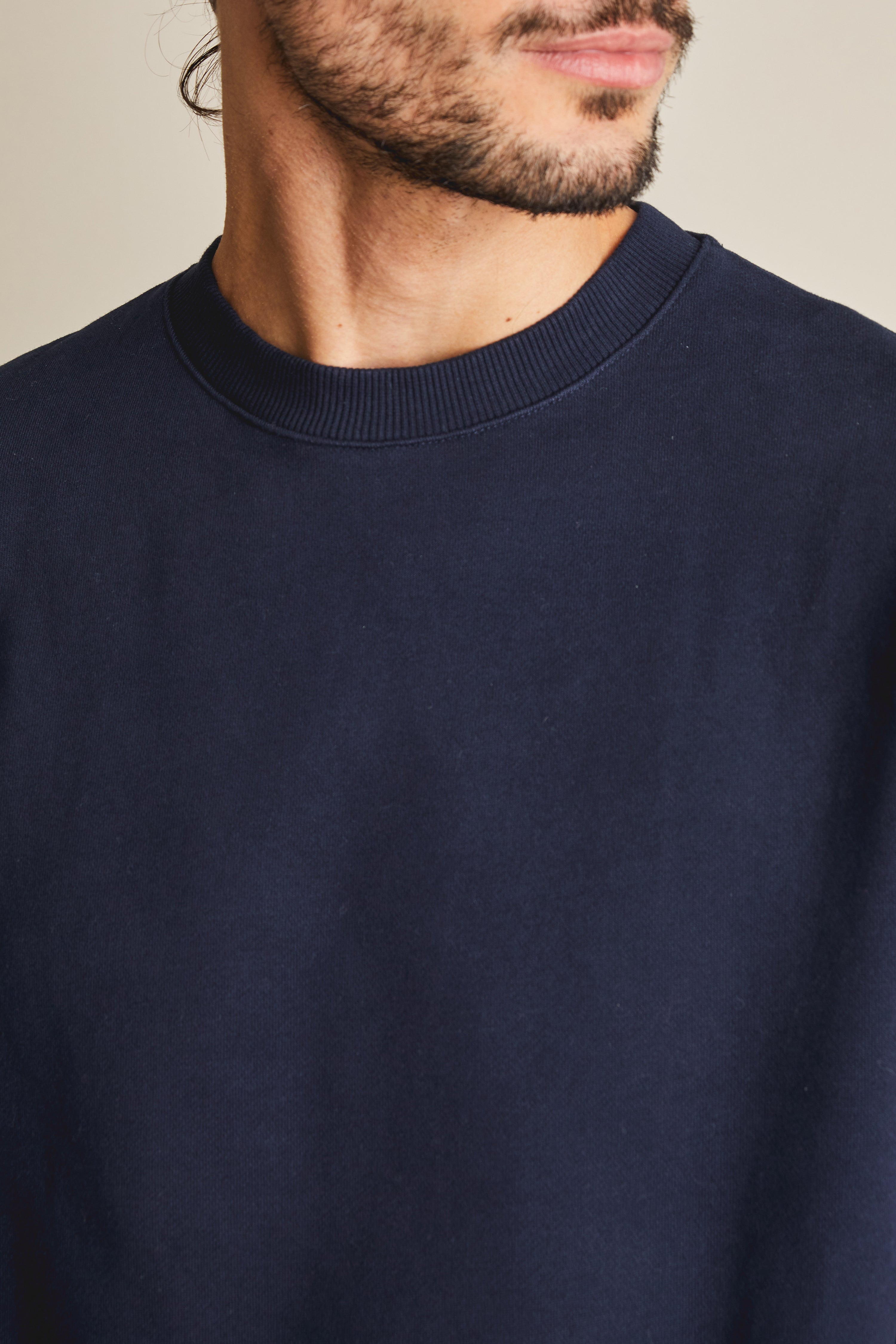 le-pantalon-sweats-homme-bleu-marine-coton-bio image 3