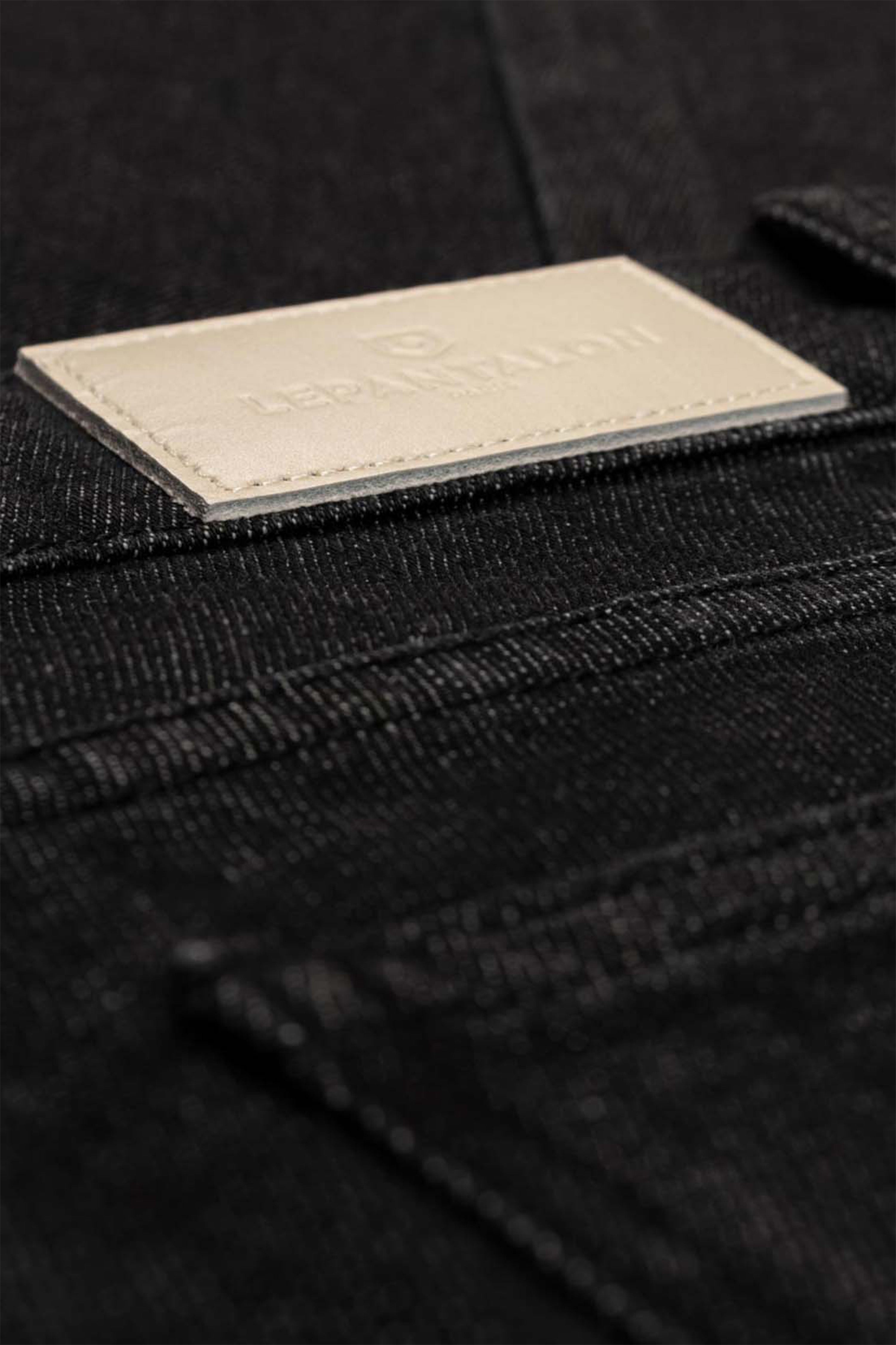 le-pantalon-jeans-homme-jean-slim-vintage-noir-stretch image 6