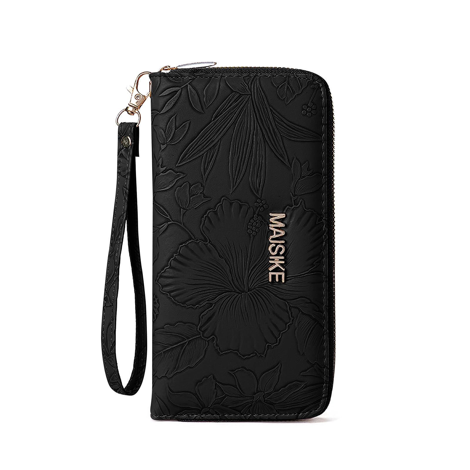 adistylinno-women-s-wallet-portefeuille-rose-dragonne-fleurs image 7
