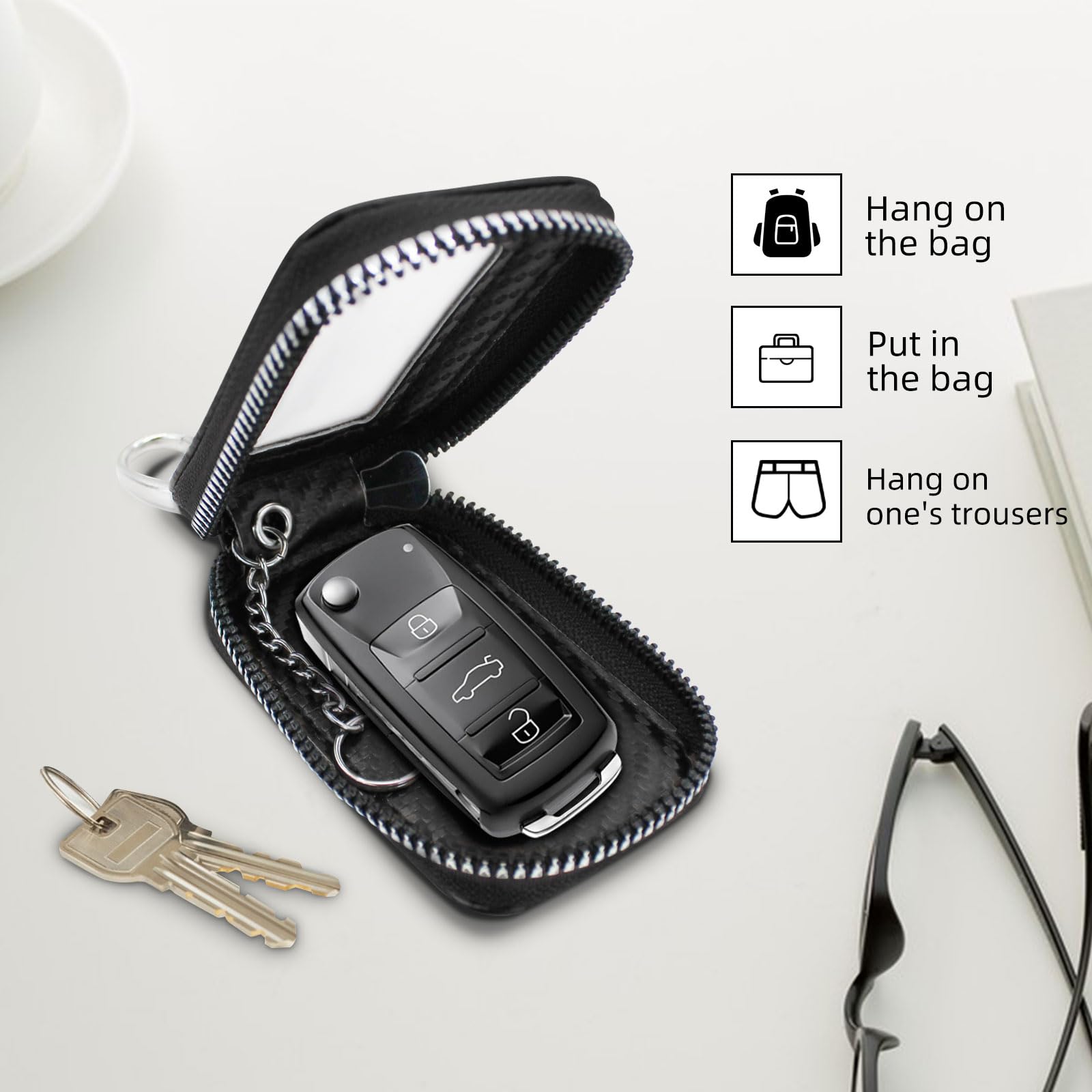 adistylinno-key-holder-tui-cl-noir-mousqueton-pu image 5