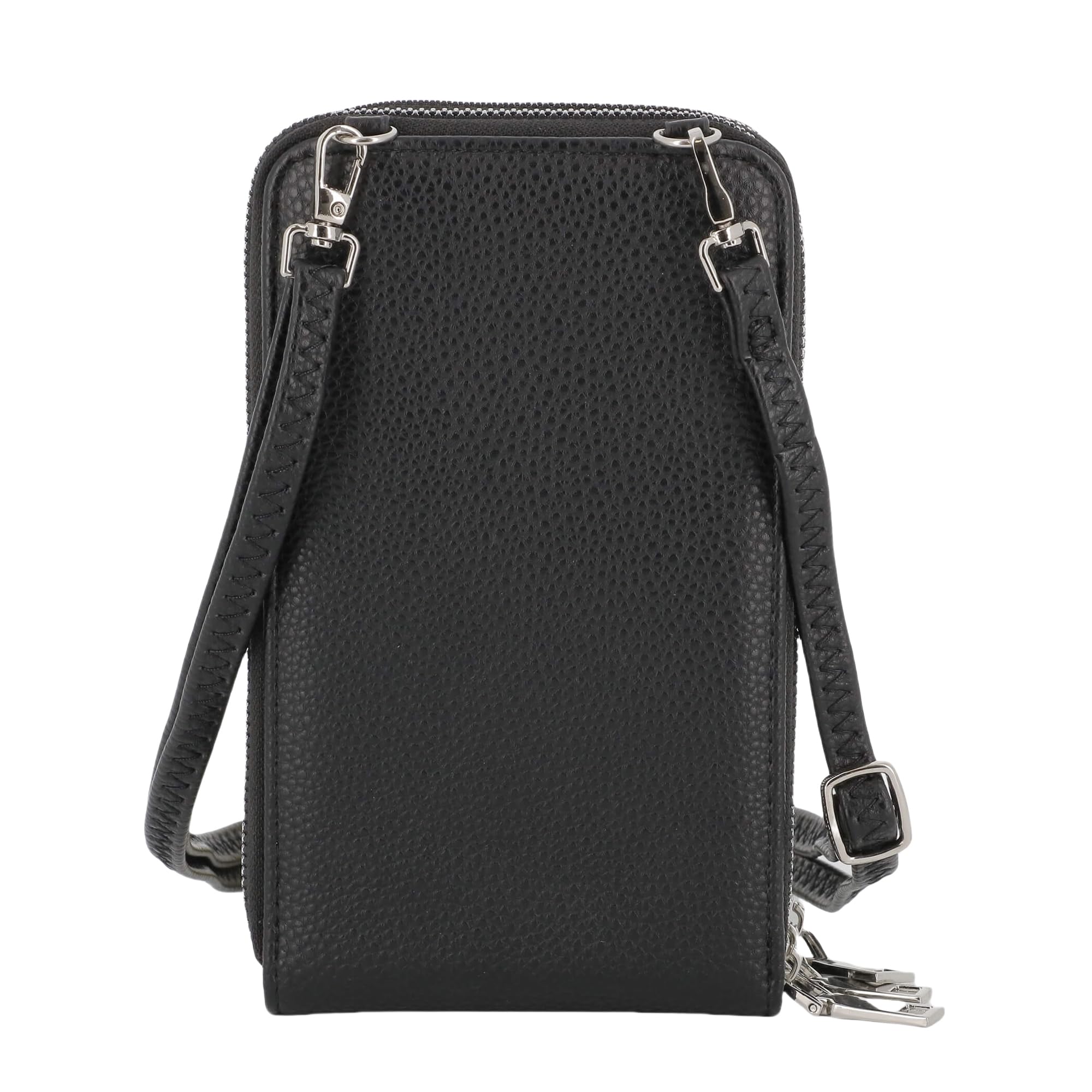 flora-co-pochettes-t-l-phones-pochette-t-l-phone-noir-3-zips image 3