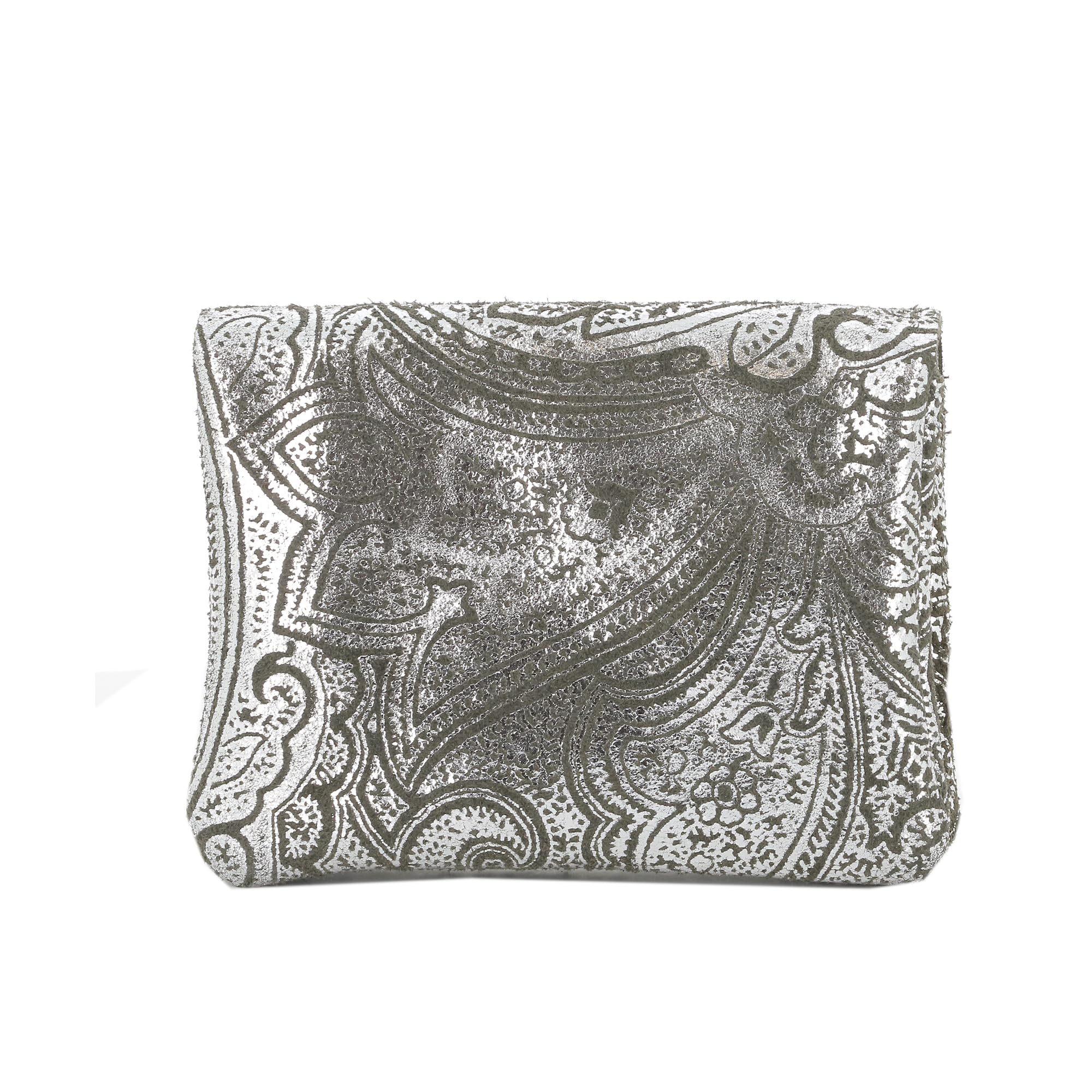 double-tree-porte-monnaie-cuir-kaki-cachemire-bouton image 3