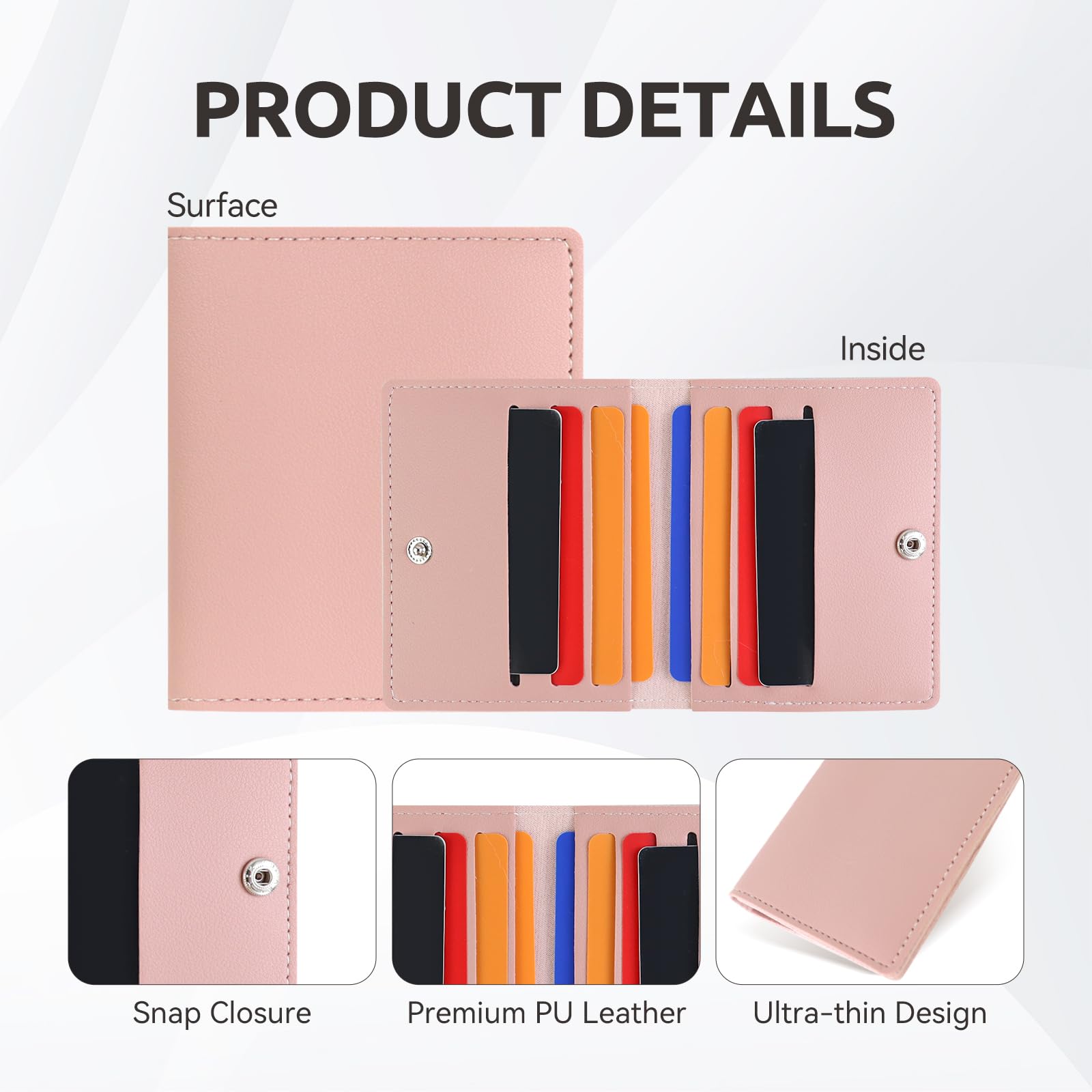 adistylinno-women-s-wallet-portefeuille-fin-rose-pression image 2