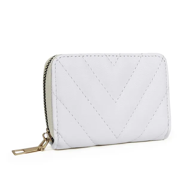 adistylinno-card-wallet-porte-cartes-blanc-18-cartes-zipp image 1