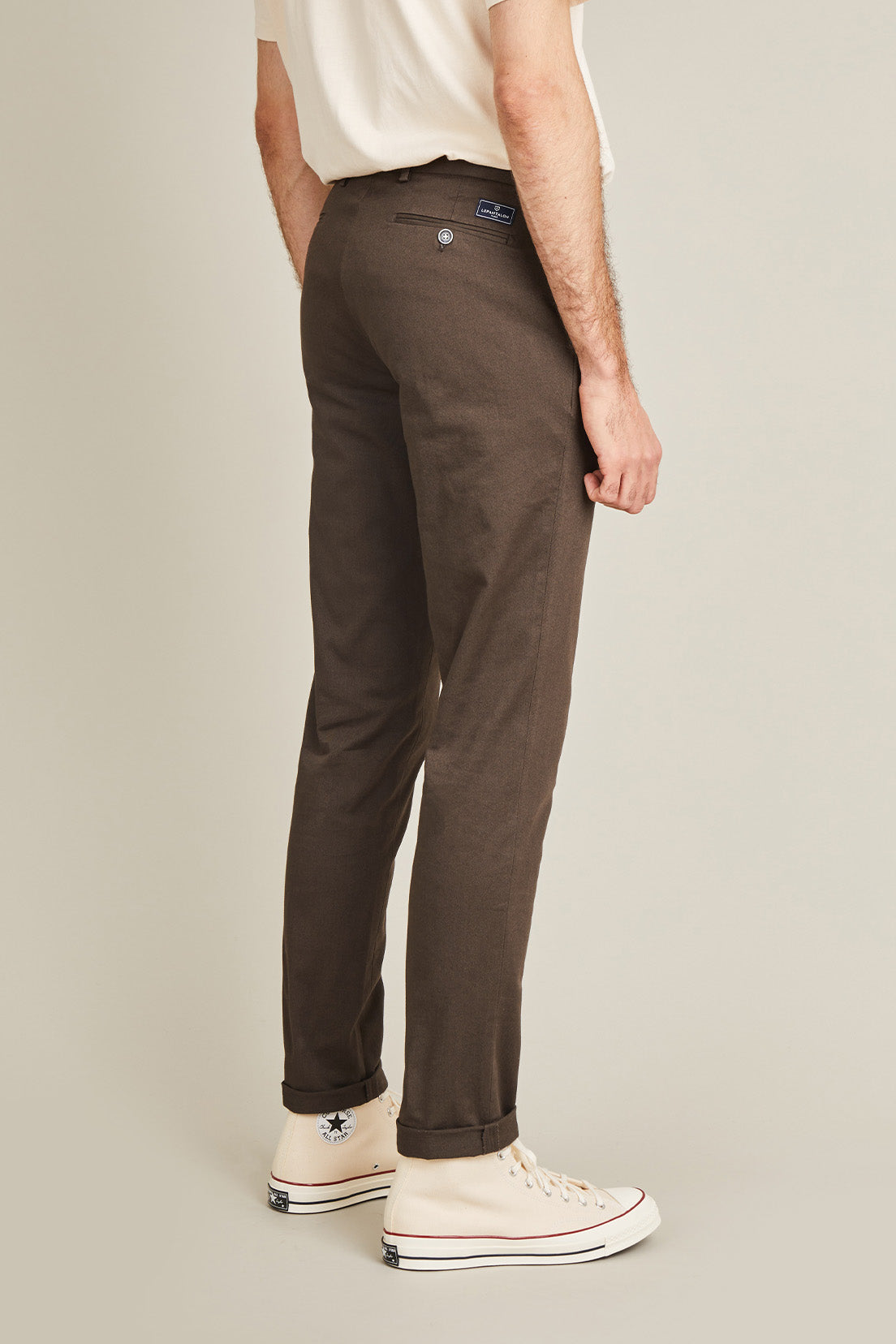 le-pantalon-chino-fm-lpc-20-pantalon-noisette-coton image 5