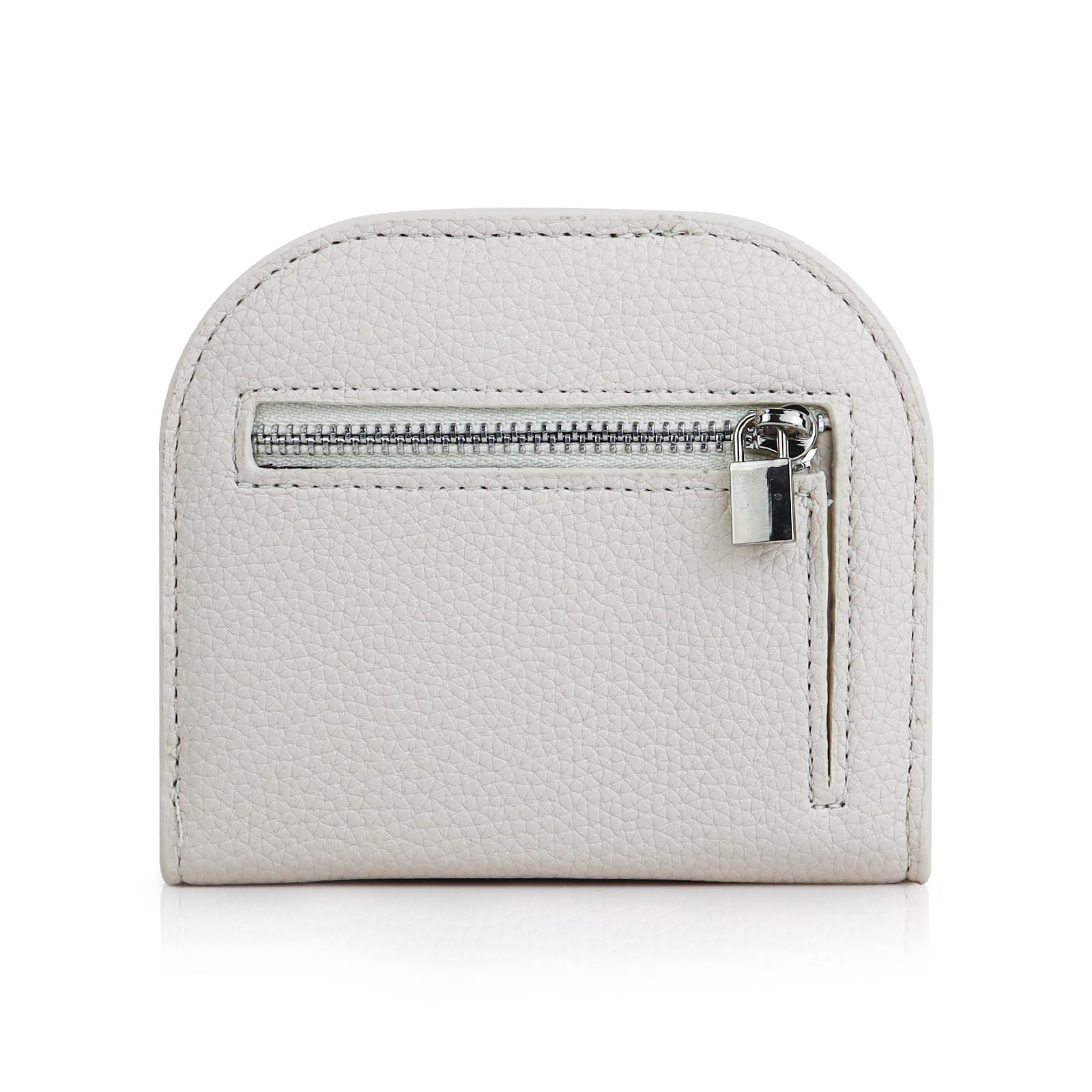 adistylinno-women-s-wallet-portefeuille-noir-bouton-pression-6-cartes image 1