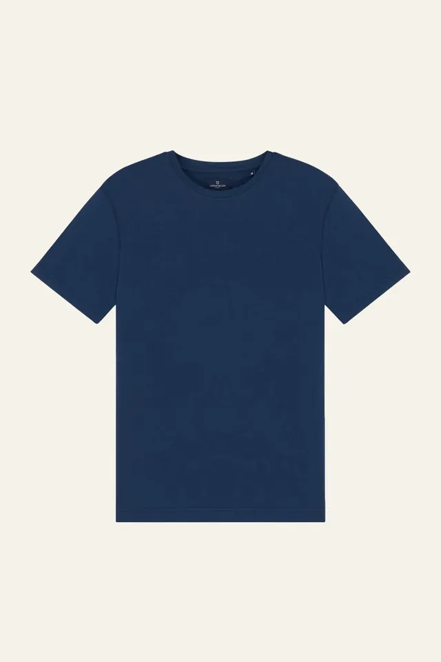 le-pantalon-t-shirts-homme-coton-lin-indigo-t-shirt-taille-m image 1