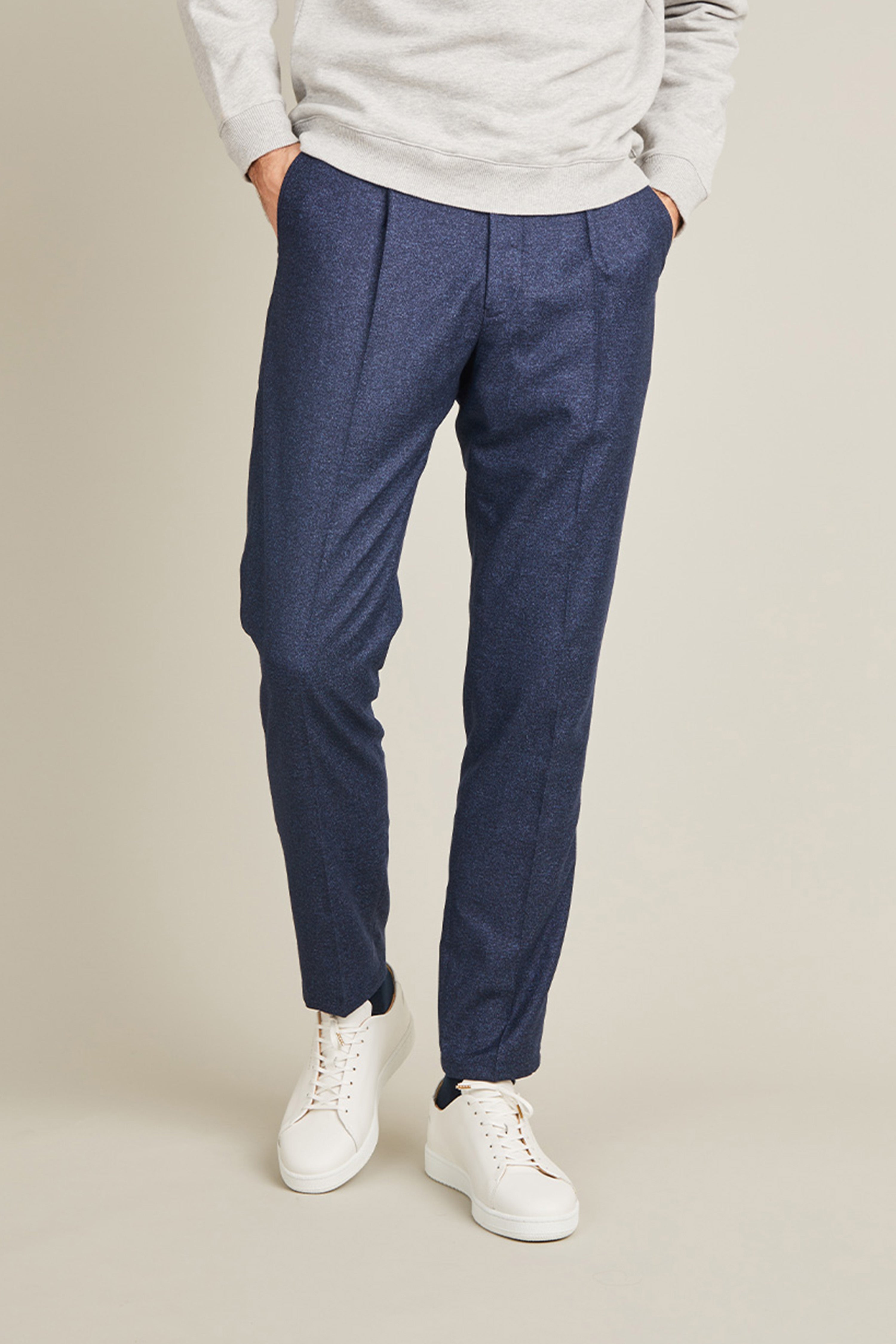 le-pantalon-flanelle-fm-lpfp-1-pantalon-homme-bleu-marine-laine image 5
