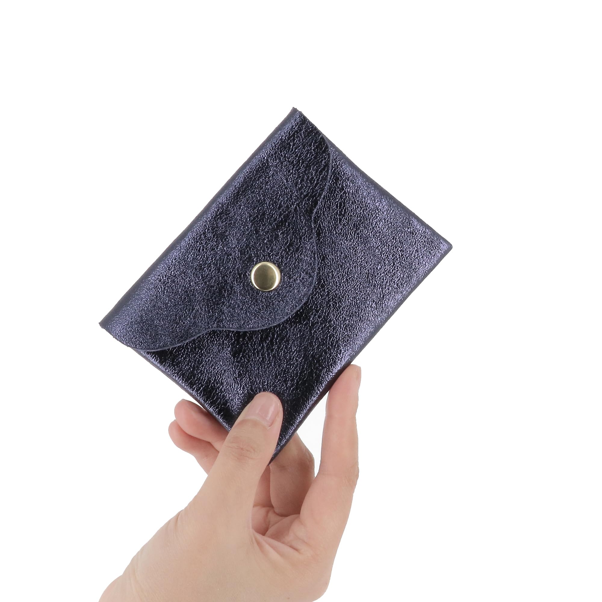 double-tree-porte-monnaie-cuir-porte-monnaie-bleu-marine-iris image 2