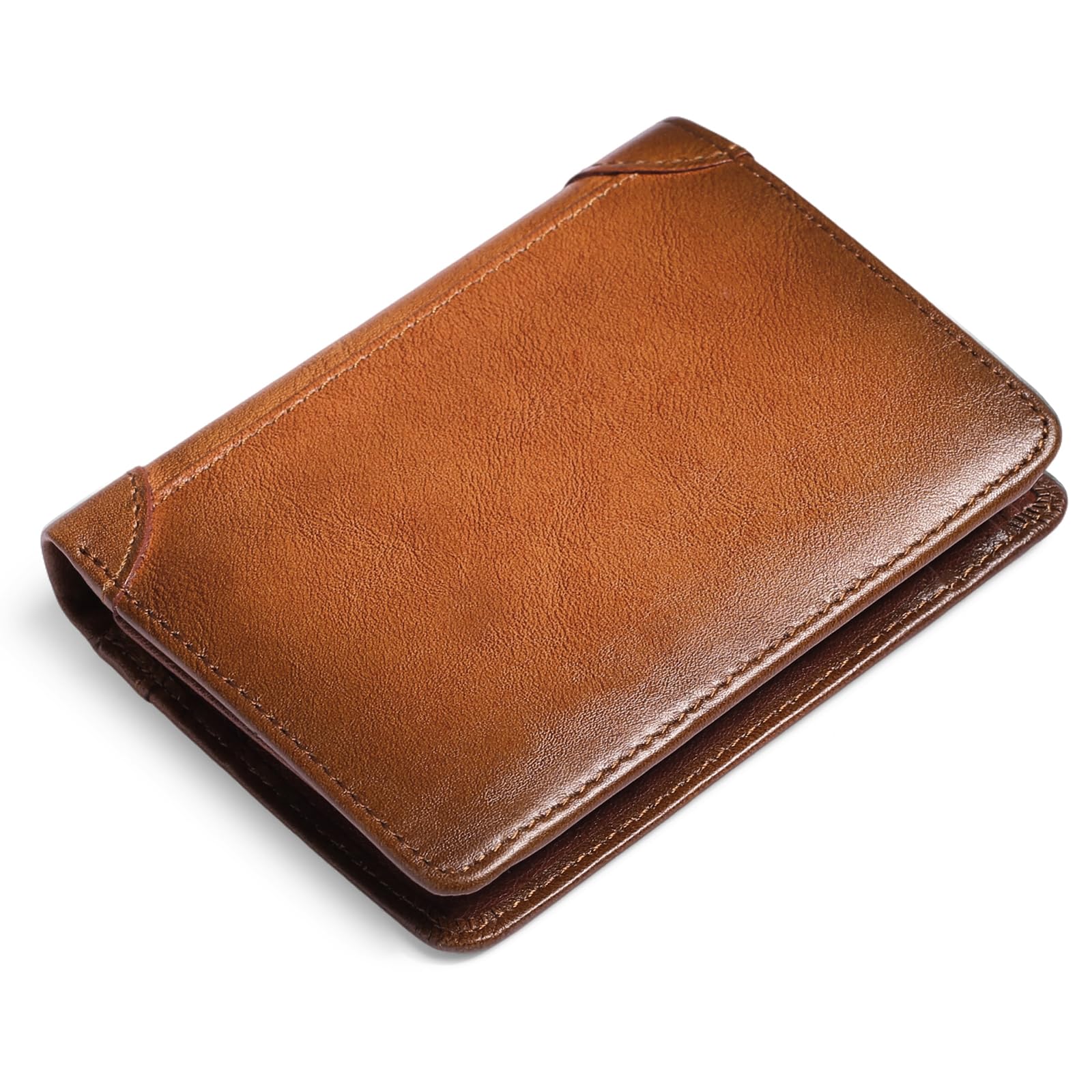 gaekeao-card-holder-wallet-portefeuille-homme-cuir-bleu-marine-rfid image 1
