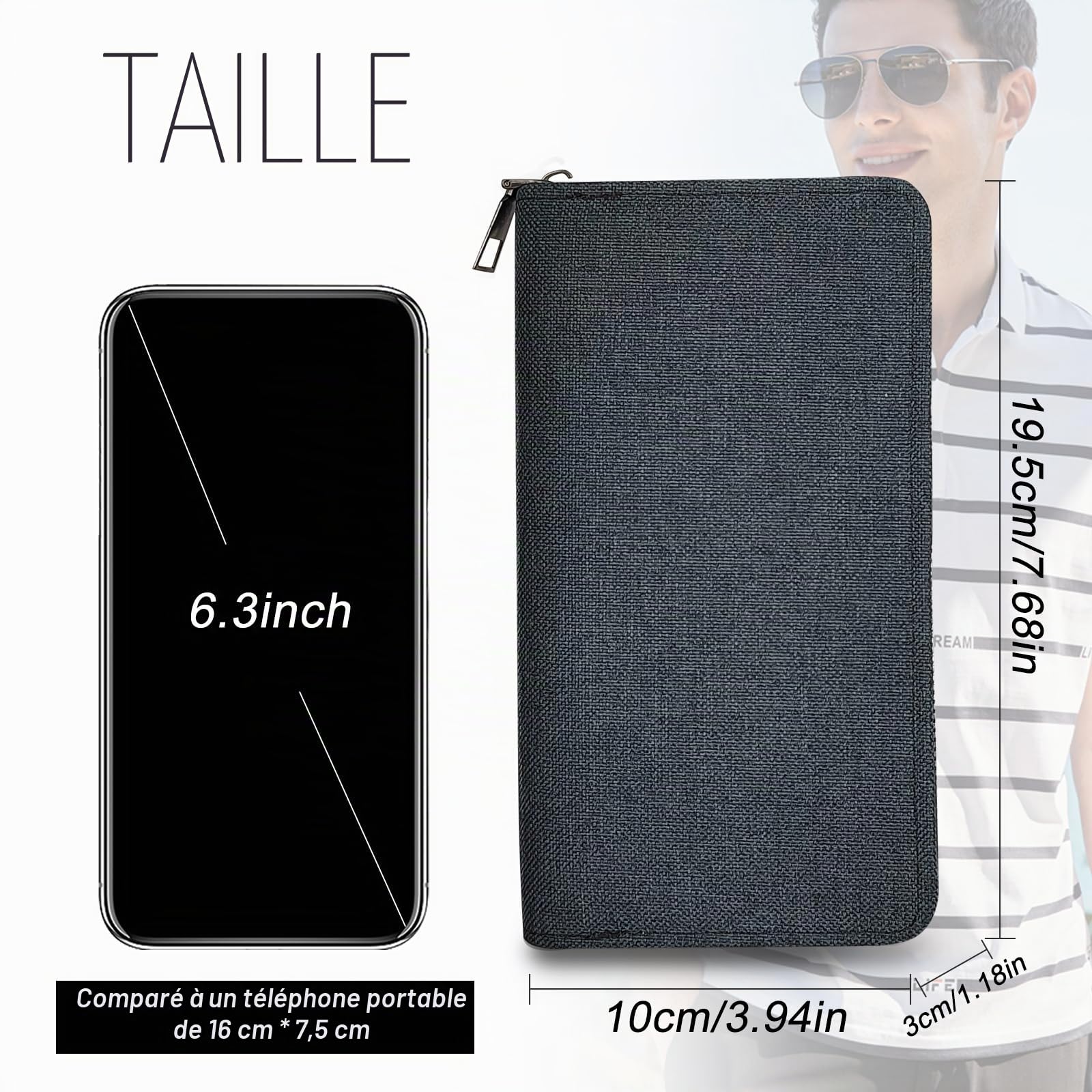 adistylinno-men-s-wallet-portefeuille-homme-toile-long-noir image 4