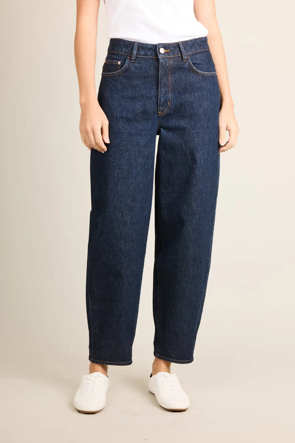 le-pantalon-jean-balloon-brut-femme-ample image 1