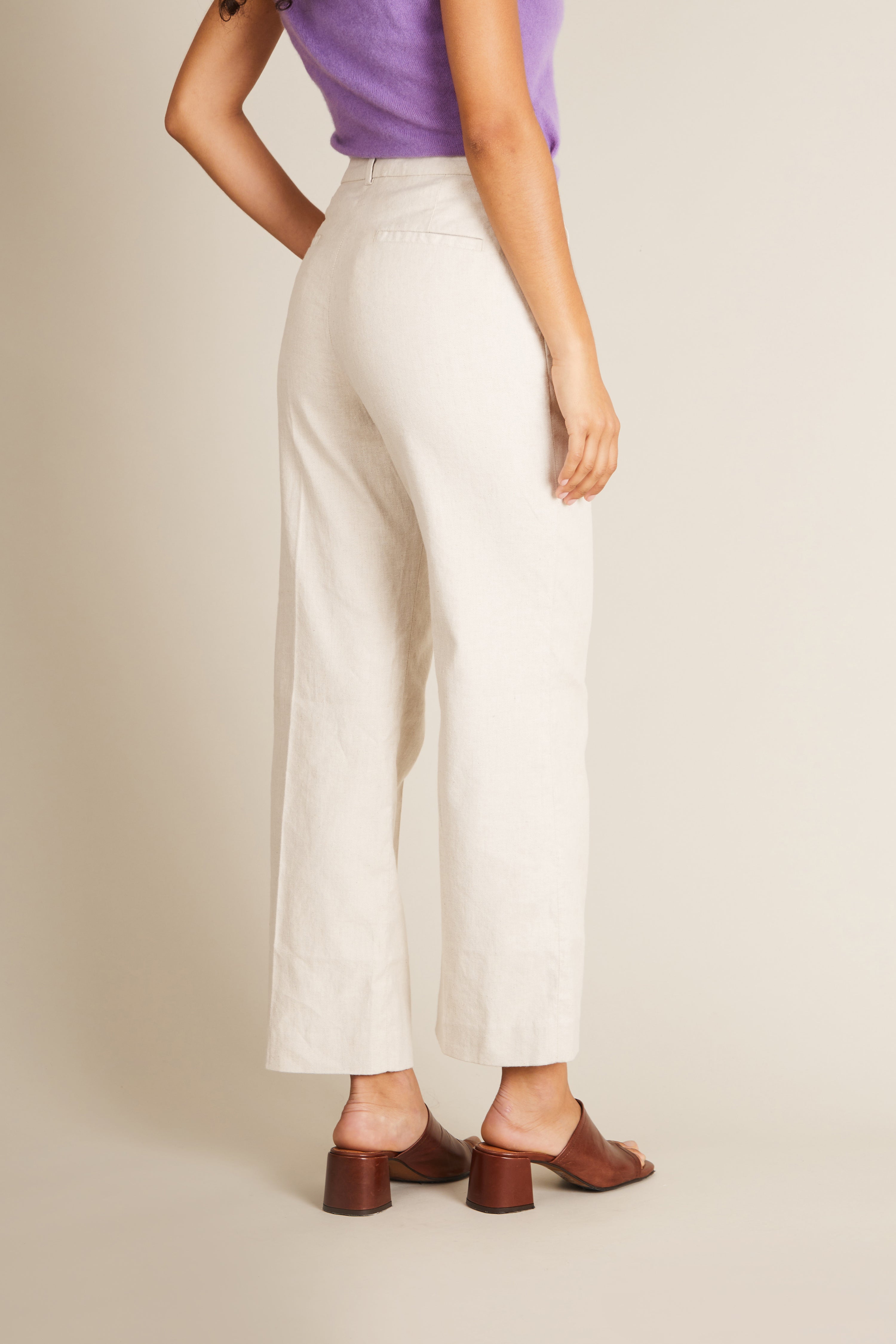 le-pantalon-femme-fm-lpwpf-1-pantalon-flare-cru-lin image 5