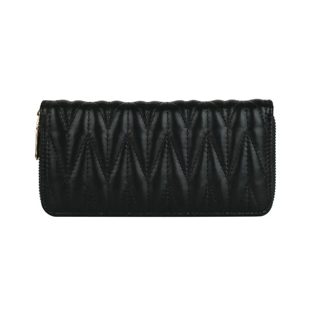 adistylinno-women-s-wallet-portefeuille-femme-noir-grand-8-cartes image 1