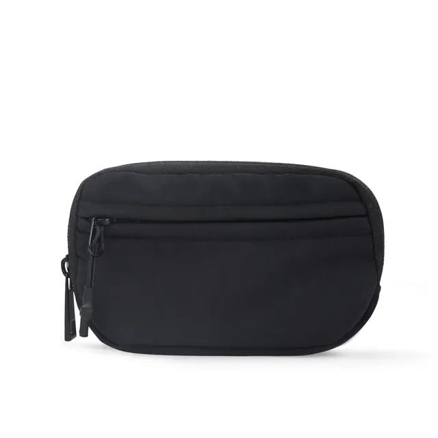 adistylinno-card-wallet-portefeuille-femme-noir-nylon-zip image 1