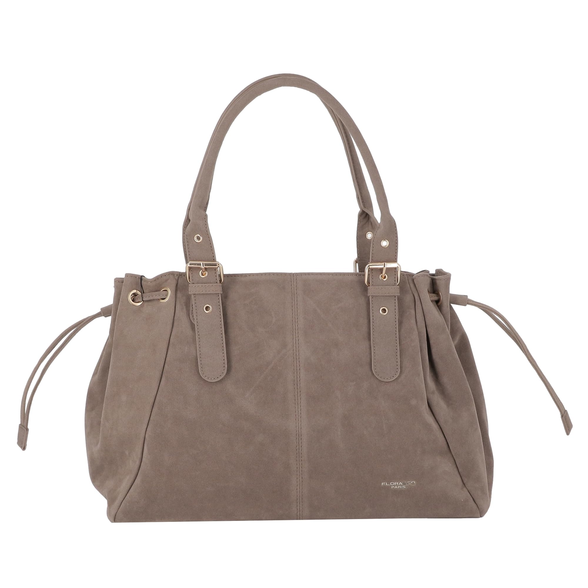 flora-co-sac-cabas-bowling-camel-daim-fourre-tout-a4 image 8