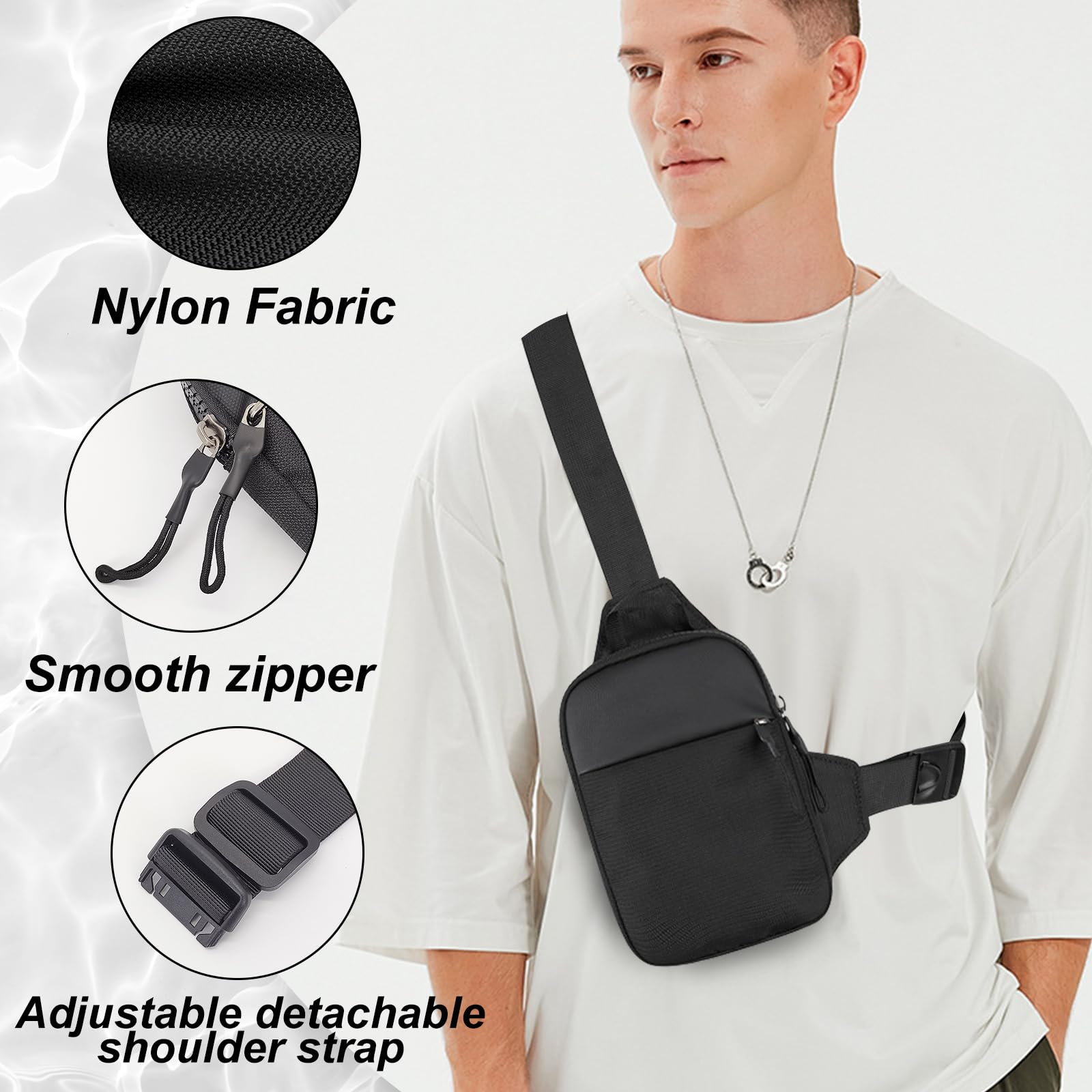 adistylinno-crossbody-bag-sac-bandouli-re-noir-antivol-tanche image 2