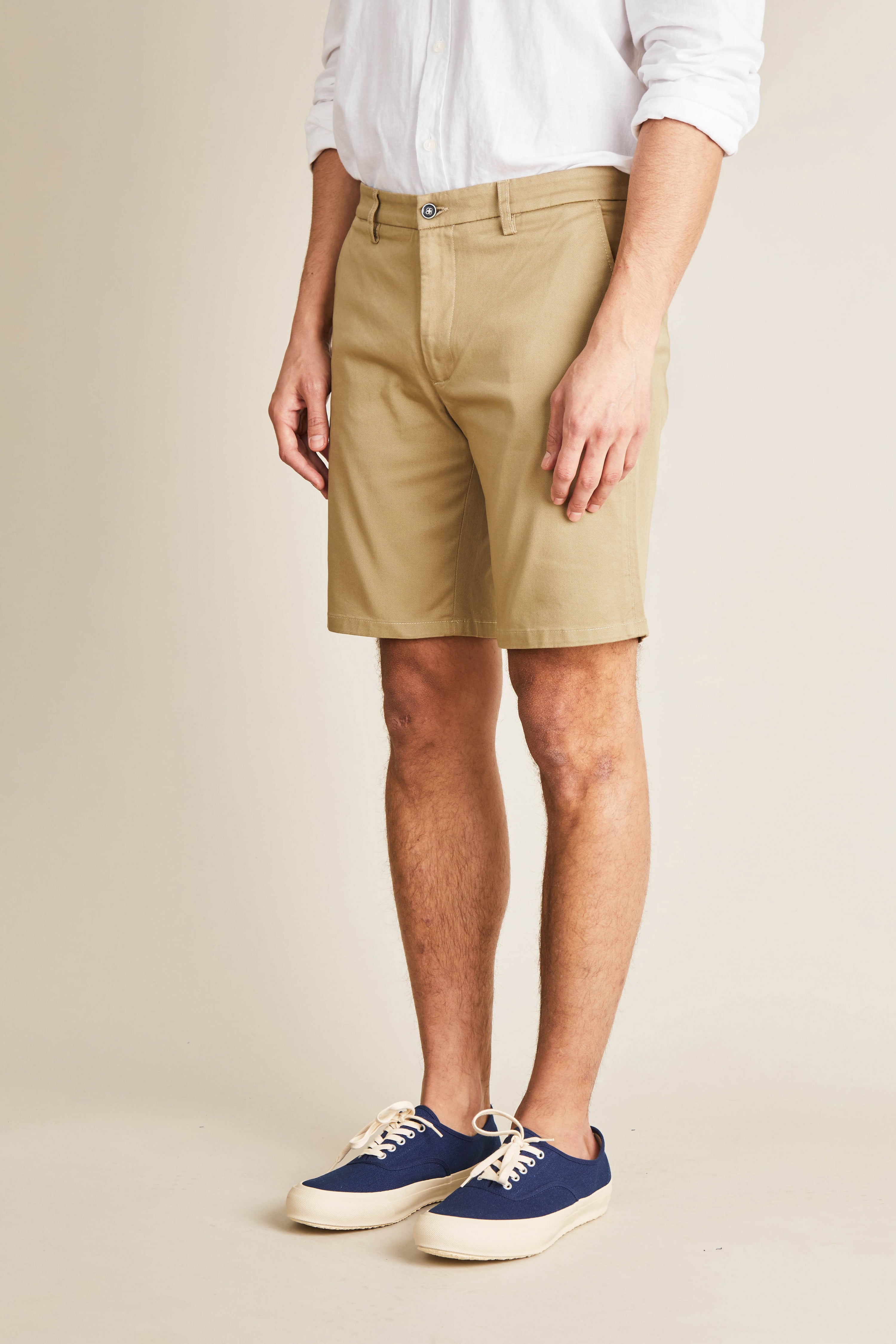 le-pantalon-bermudas-homme-bermuda-beige-short-coton image 5