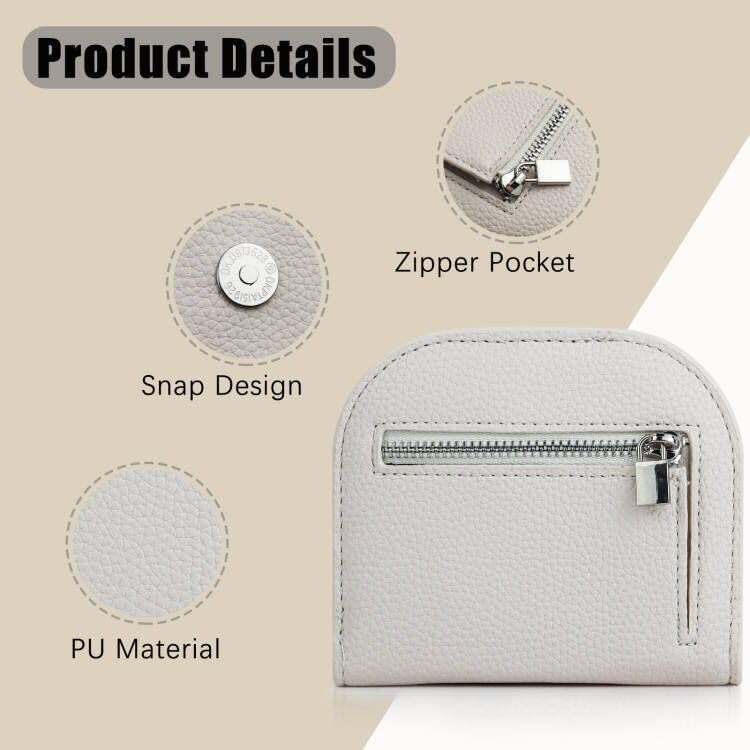 adistylinno-women-s-wallet-portefeuille-noir-bouton-pression-6-cartes image 8