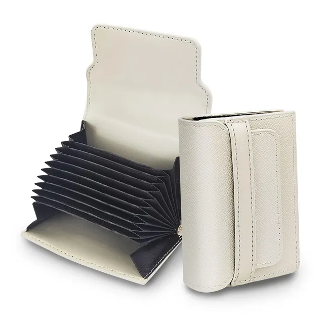adistylinno-card-wallet-porte-cartes-femme-blanc-9-cartes image 1
