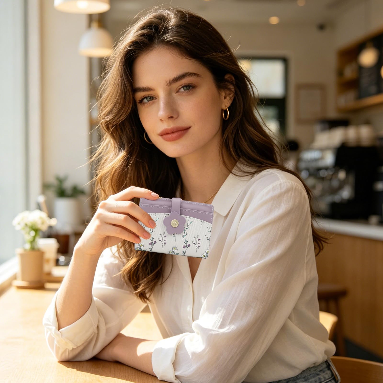 adistylinno-women-s-wallet-portefeuille-violet-lilas-fleur image 6