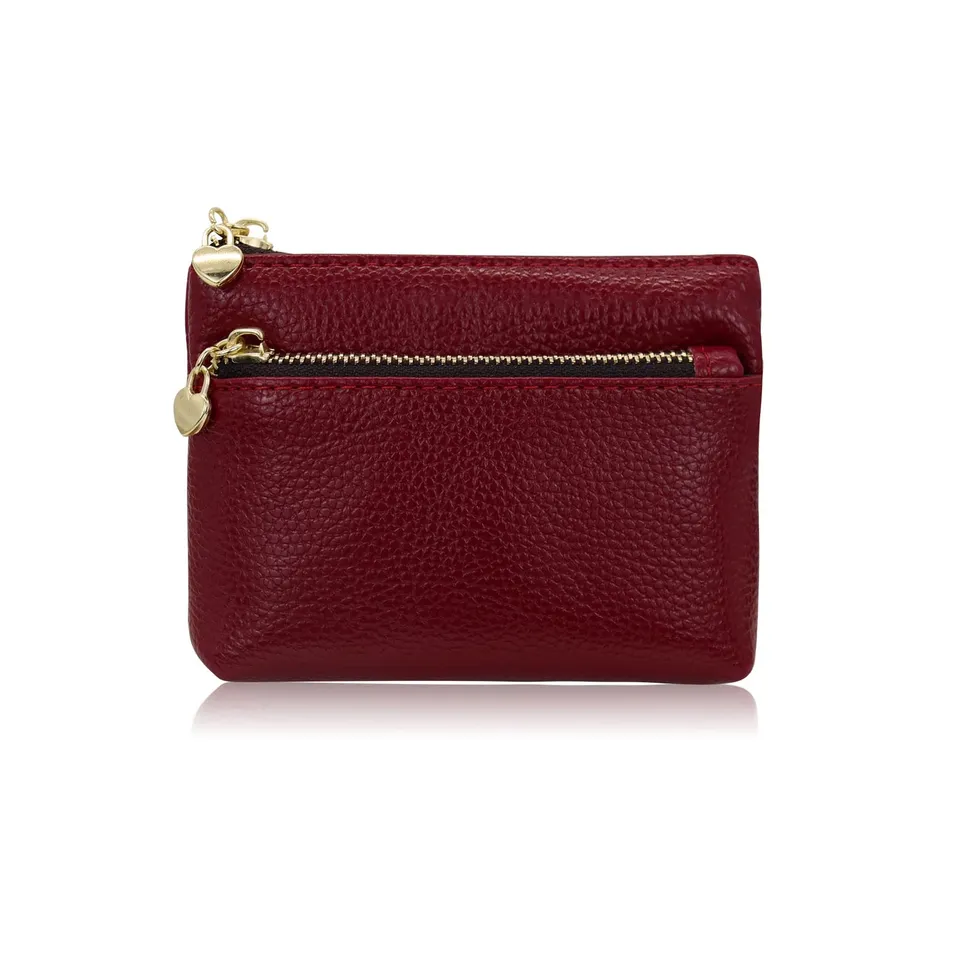adistylinno-women-s-wallet-portefeuille-rouge-3-zips image 1