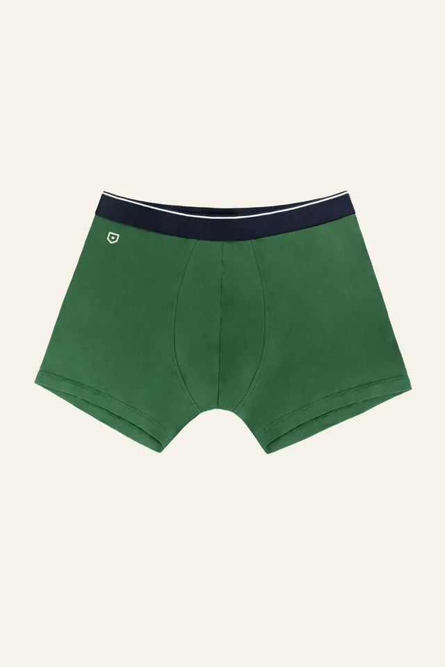 le-pantalon-accessoires-homme-boxer-vert-boxer-taille-m-coton image 1