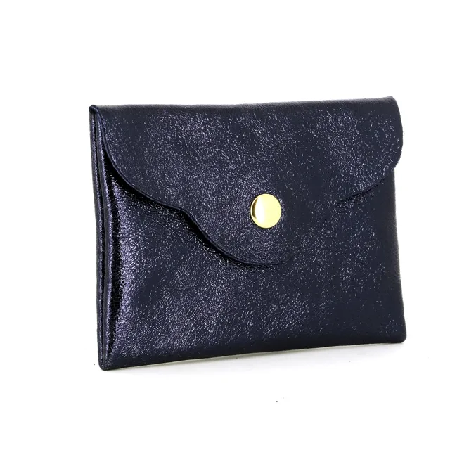 double-tree-porte-monnaie-cuir-porte-monnaie-bleu-marine-iris image 1