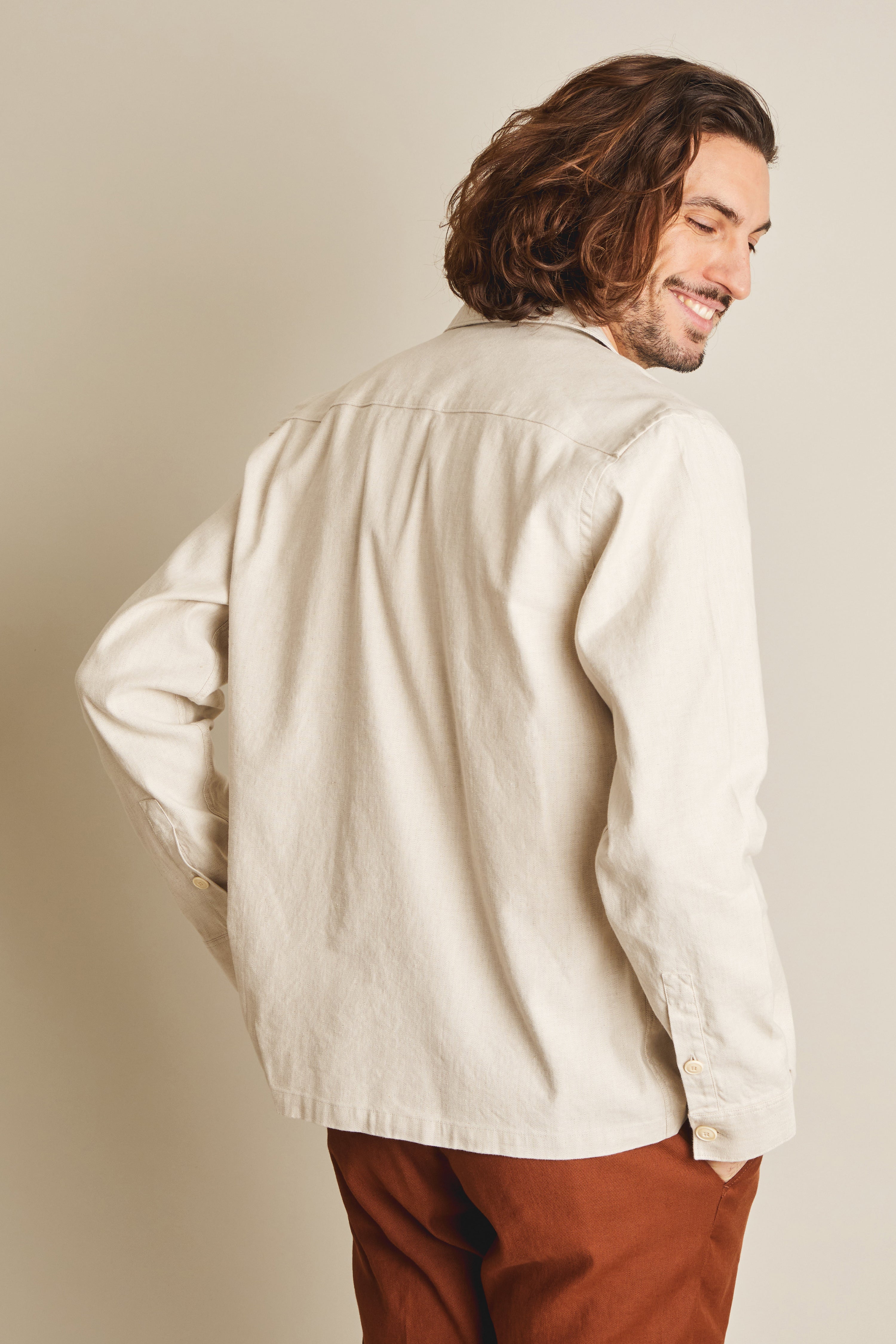 le-pantalon-overshirts-homme-surchemise-coton-lin-cru image 5