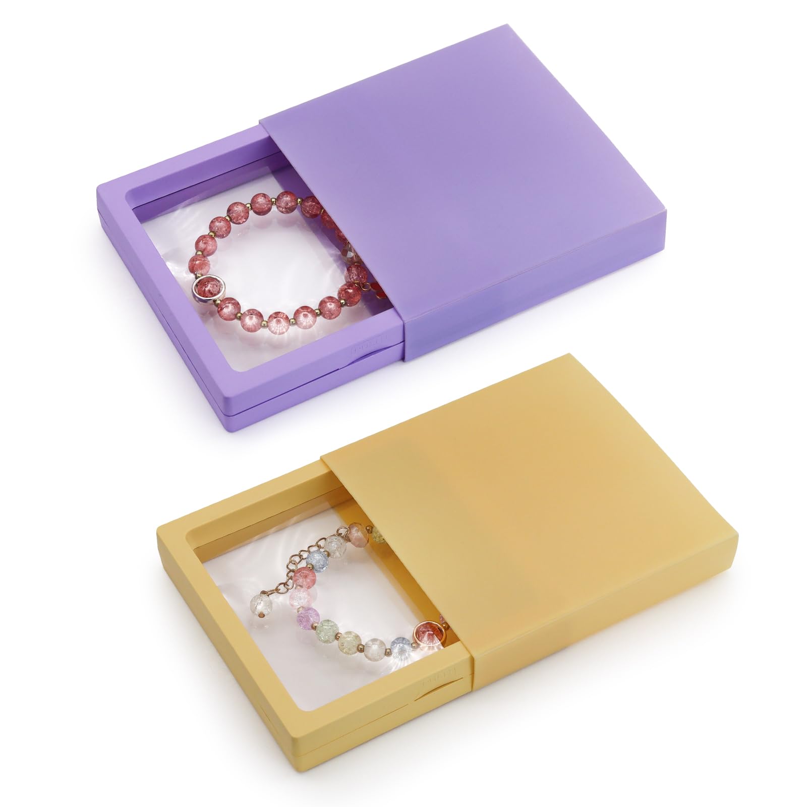 adistylinno-jewelry-box-bo-te-transparente-jaune-violet image 1