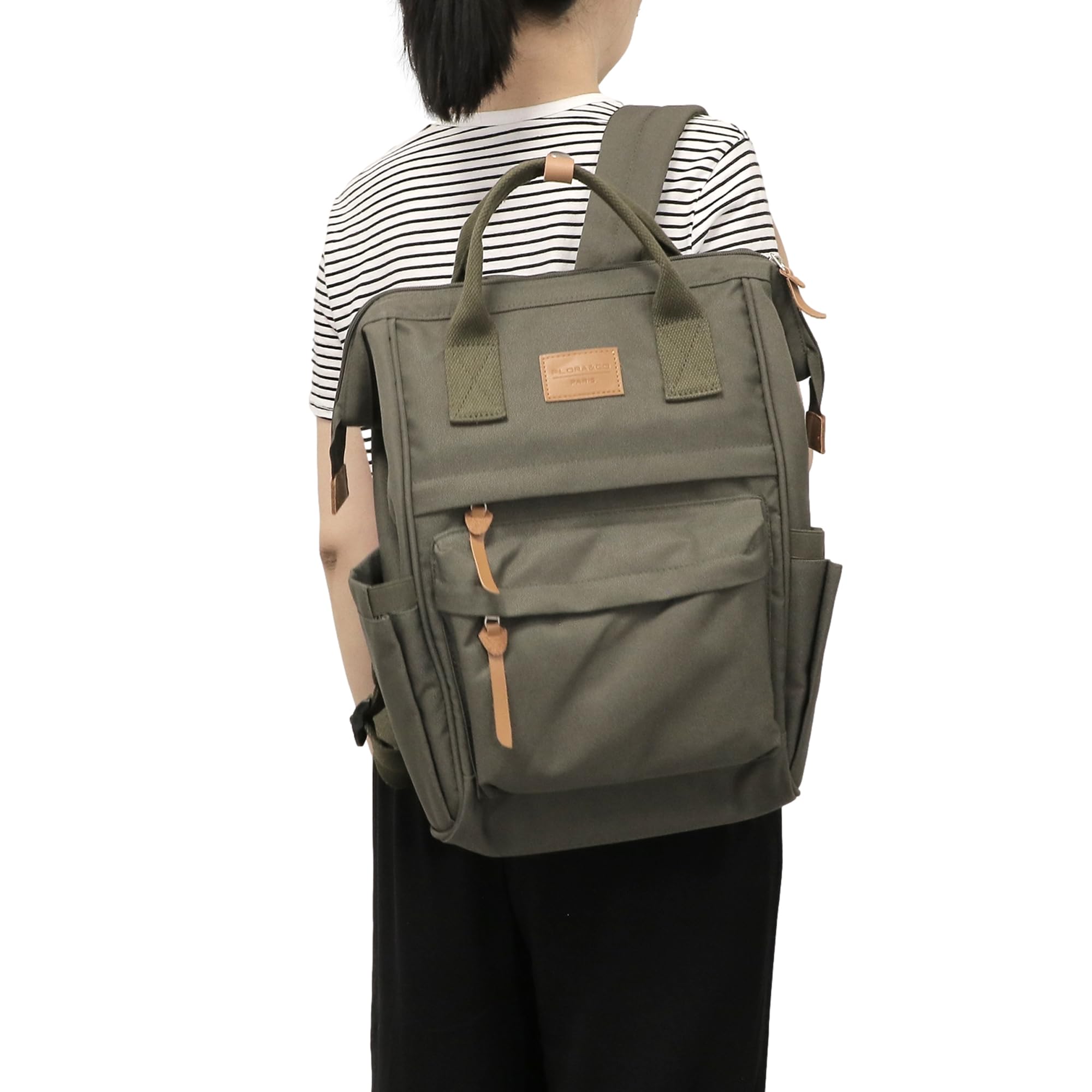 flora-co-sacs-dos-ordinateur-15-6-sac-noir-imperm-able image 3