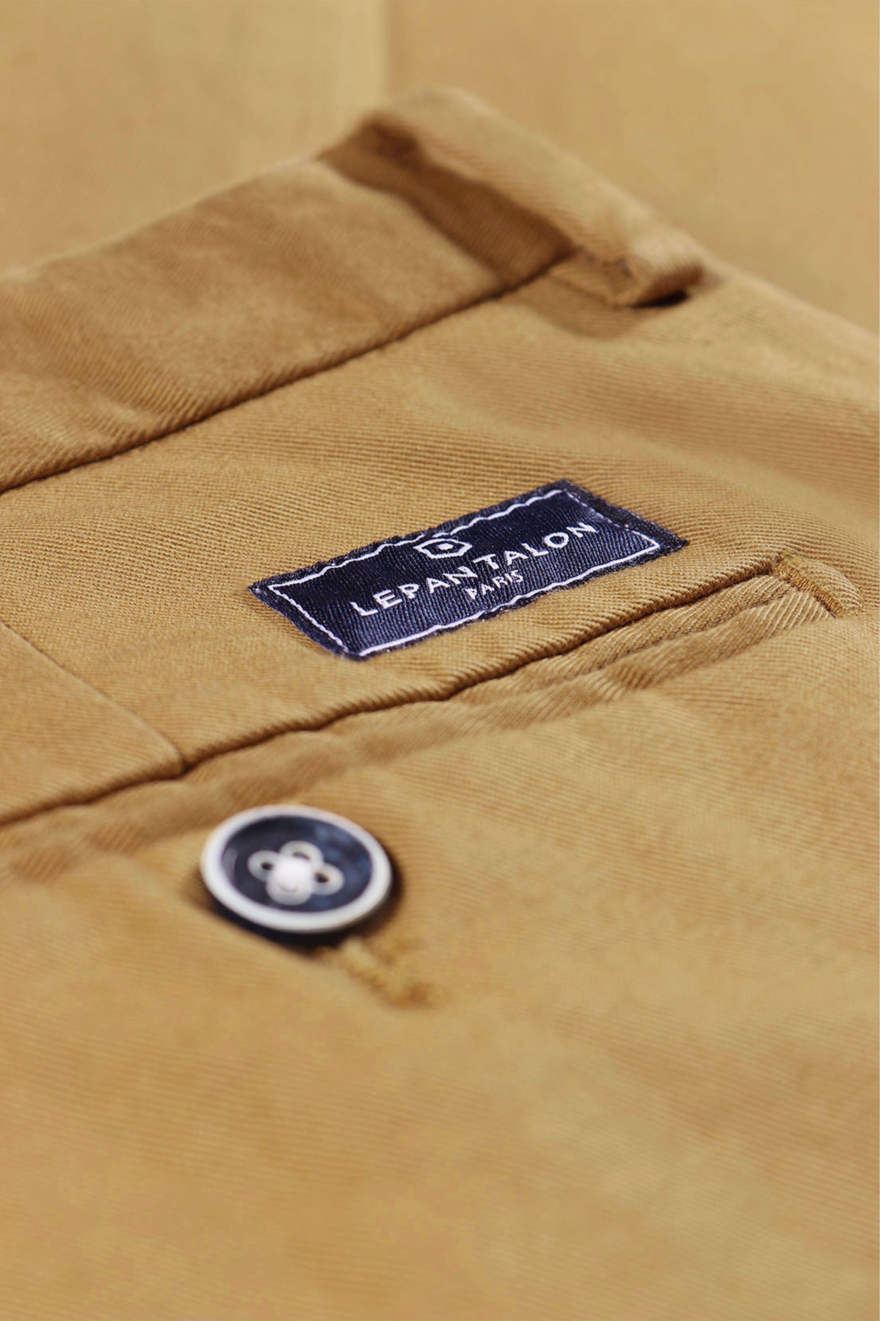 le-pantalon-chinos-homme-fm-lpc-38-chino-beige-fonc-coton image 3