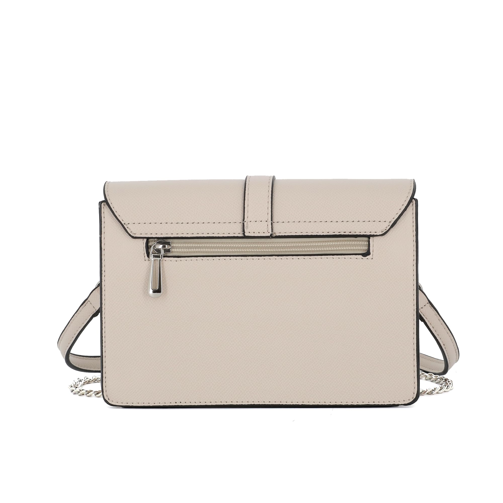 flora-co-sacs-bandouli-res-double-cha-ne-beige-sac-soir-e image 4