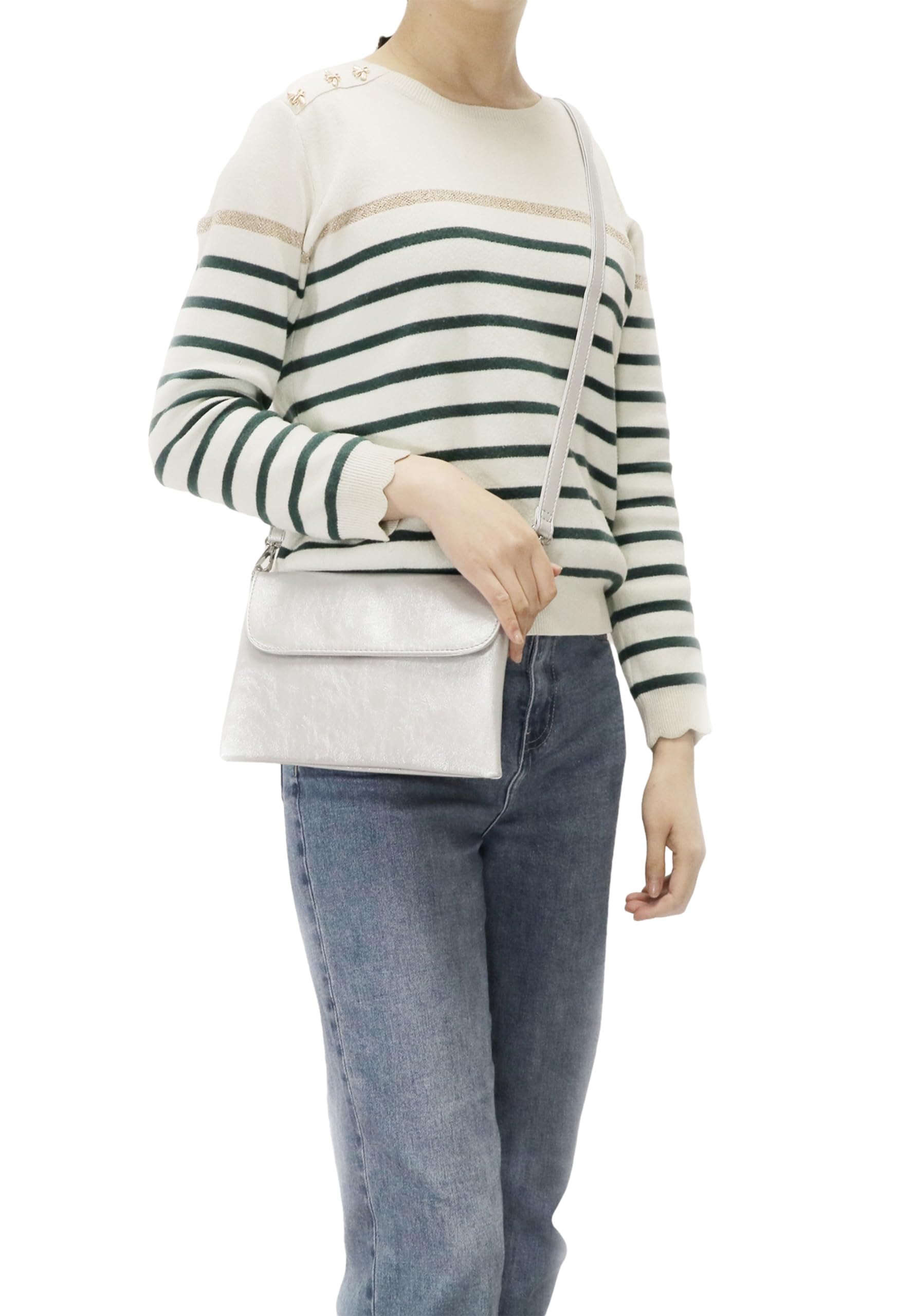flora-co-sacs-bandouli-res-pochette-iris-argent-sac-soir-e image 2